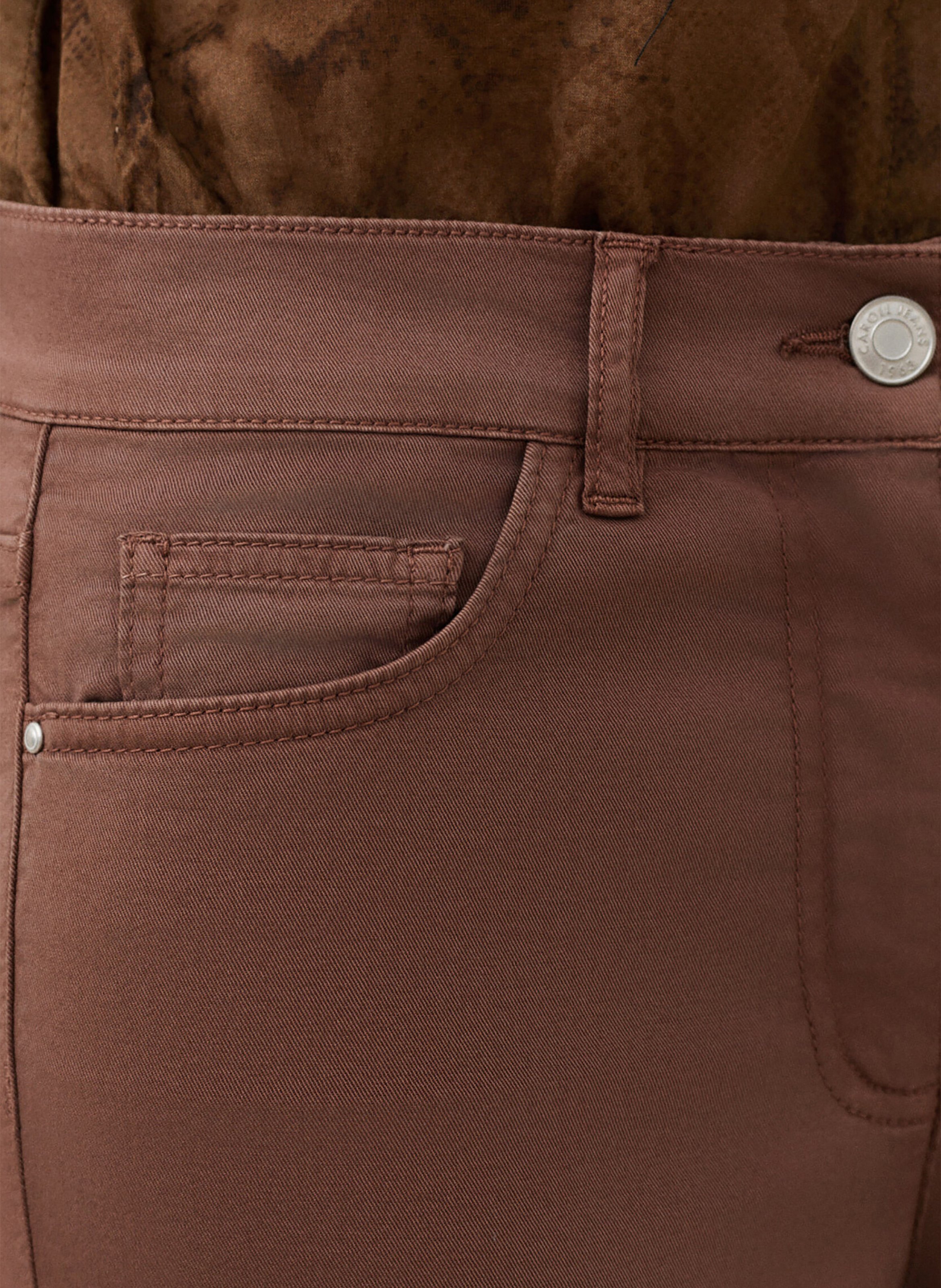 Pantacourt CAROLL Marron