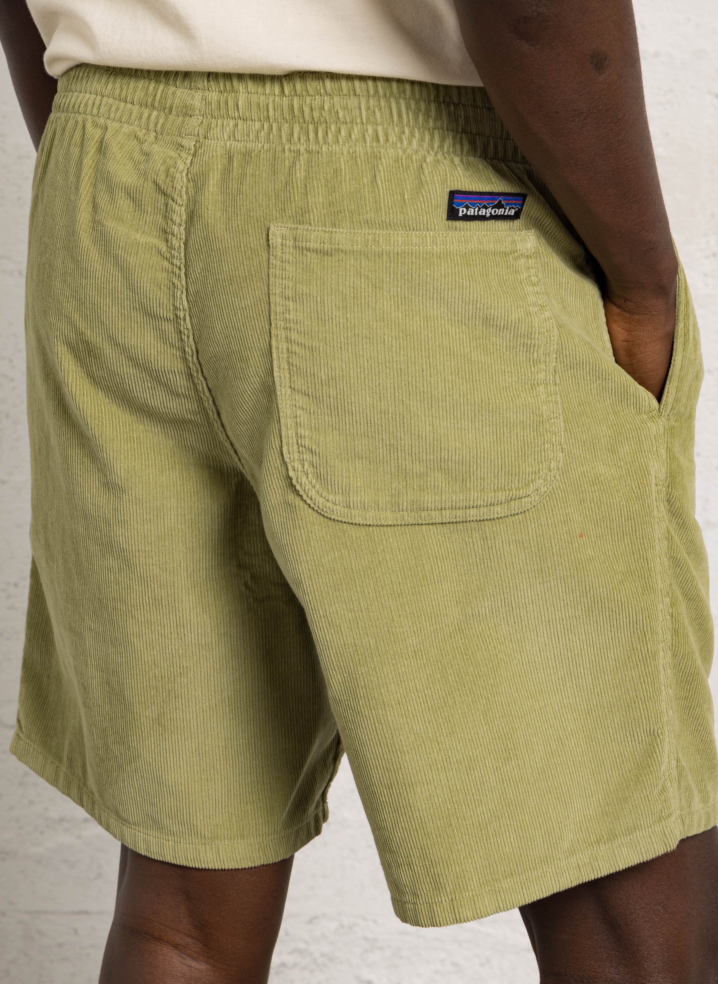 Gerade geschnittene Shorts aus Bio-Baumwolle PATAGONIA Beige