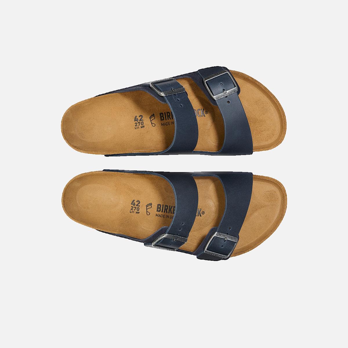 Arizona flat sandals BIRKENSTOCK Blue