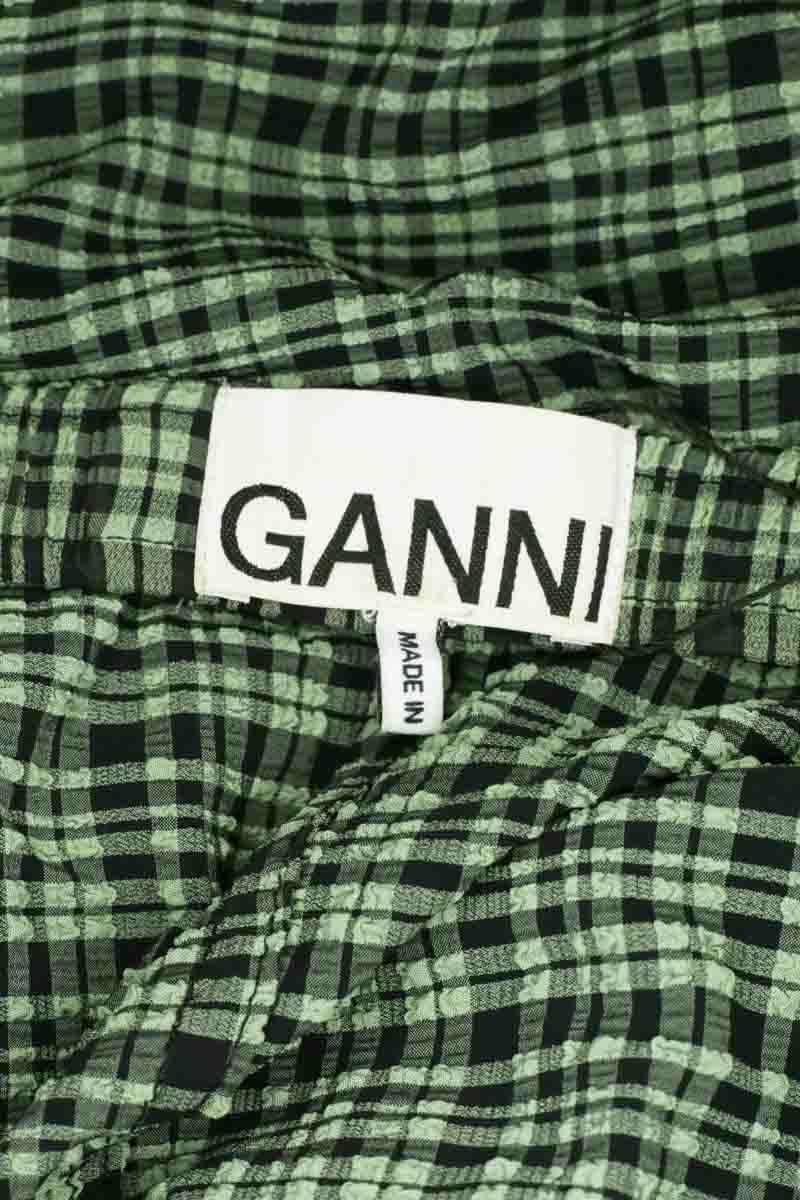 Dress GANNI - Seconde Main Green