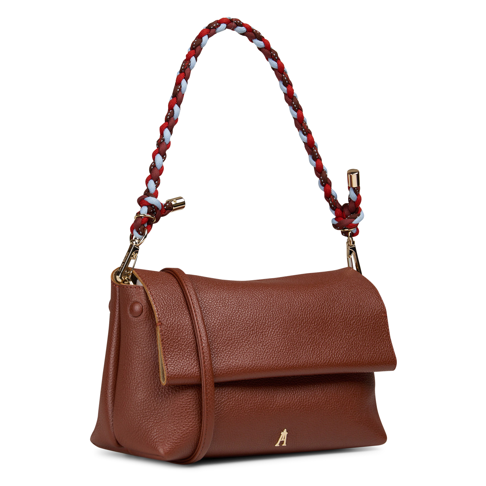 Sac bandoulière en cuir CRAIE STUDIO Marron