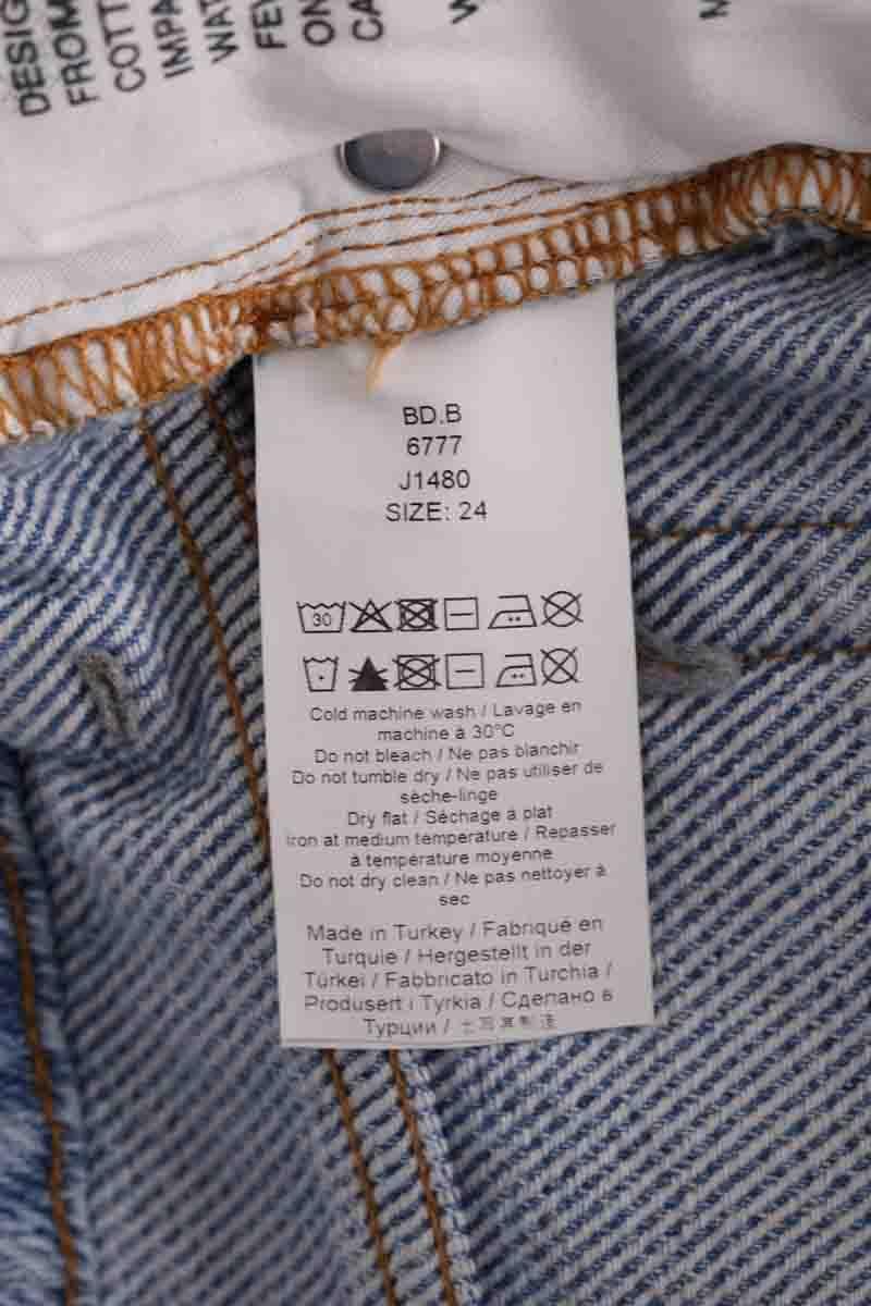 Wide-leg jeans GANNI - Seconde Main Blue