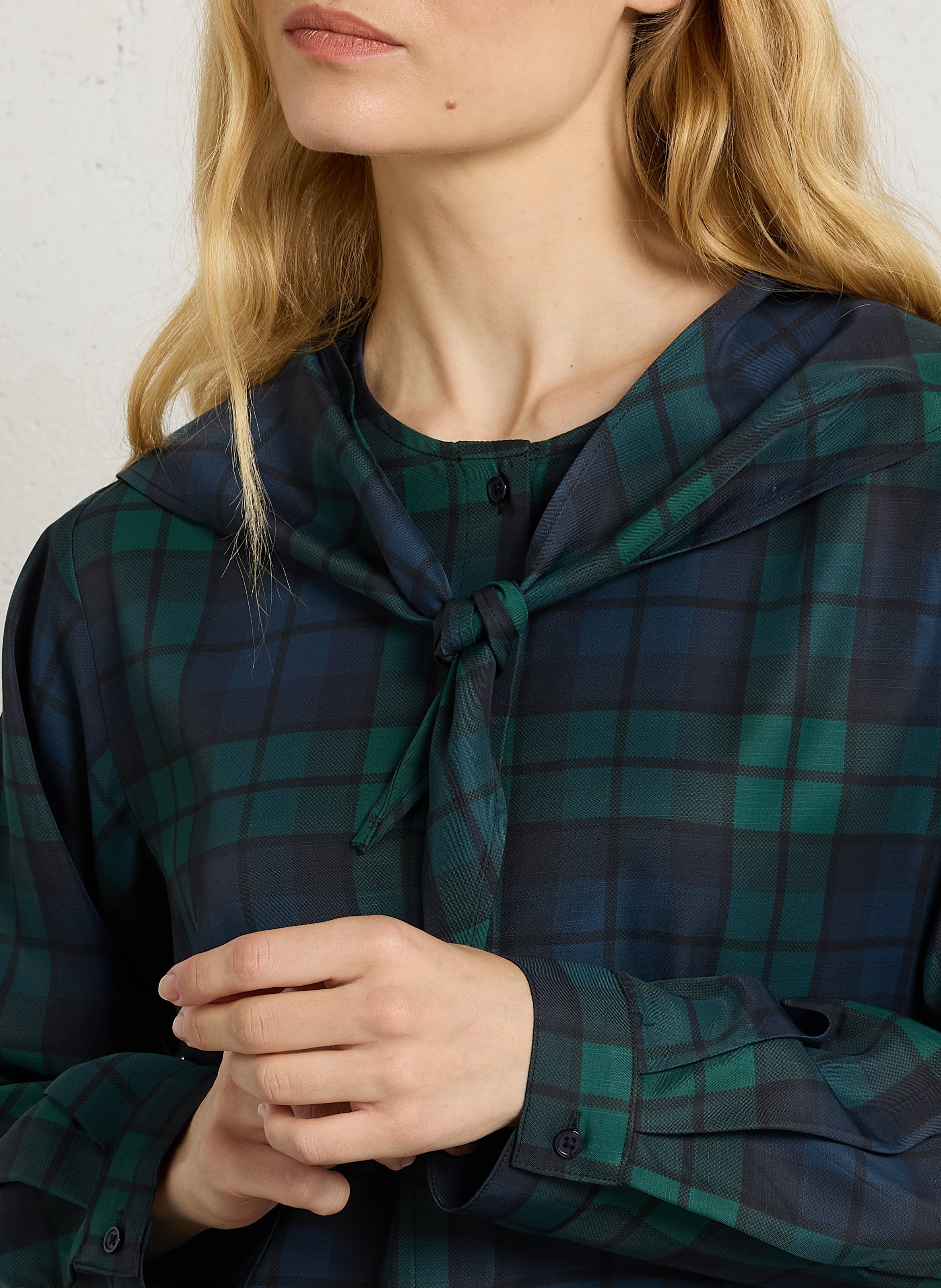 Round-neck blouse THE TINY BIG SISTER Multicolored