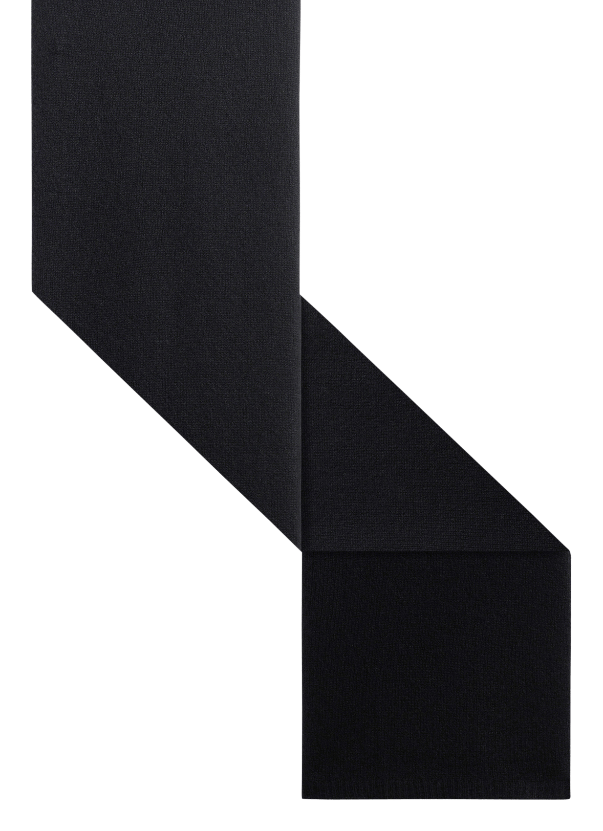 Plain cashmere scarf GERARD DAREL Black