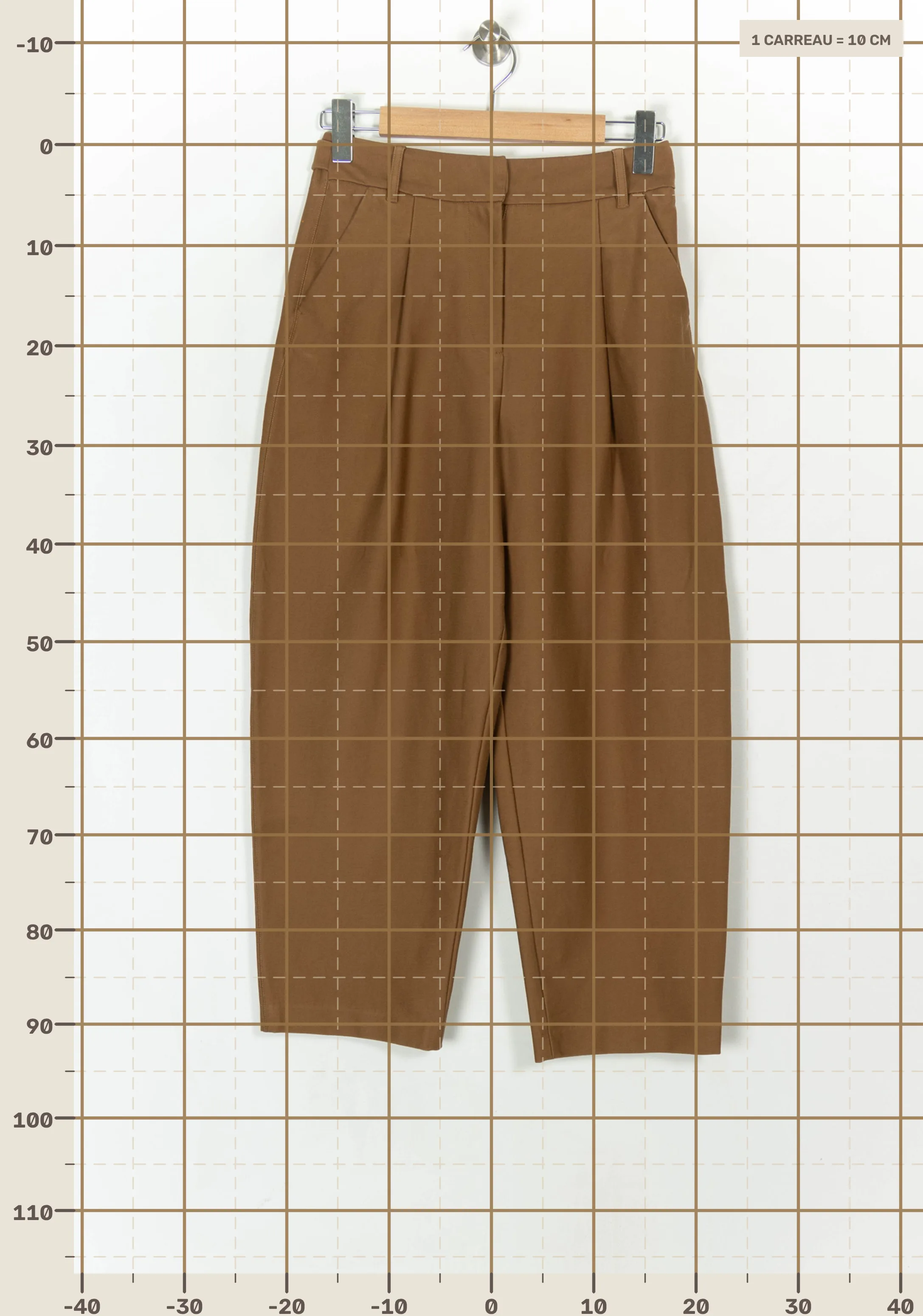 Pants COMPTOIR DES COTONNIERS - Seconde main Brown