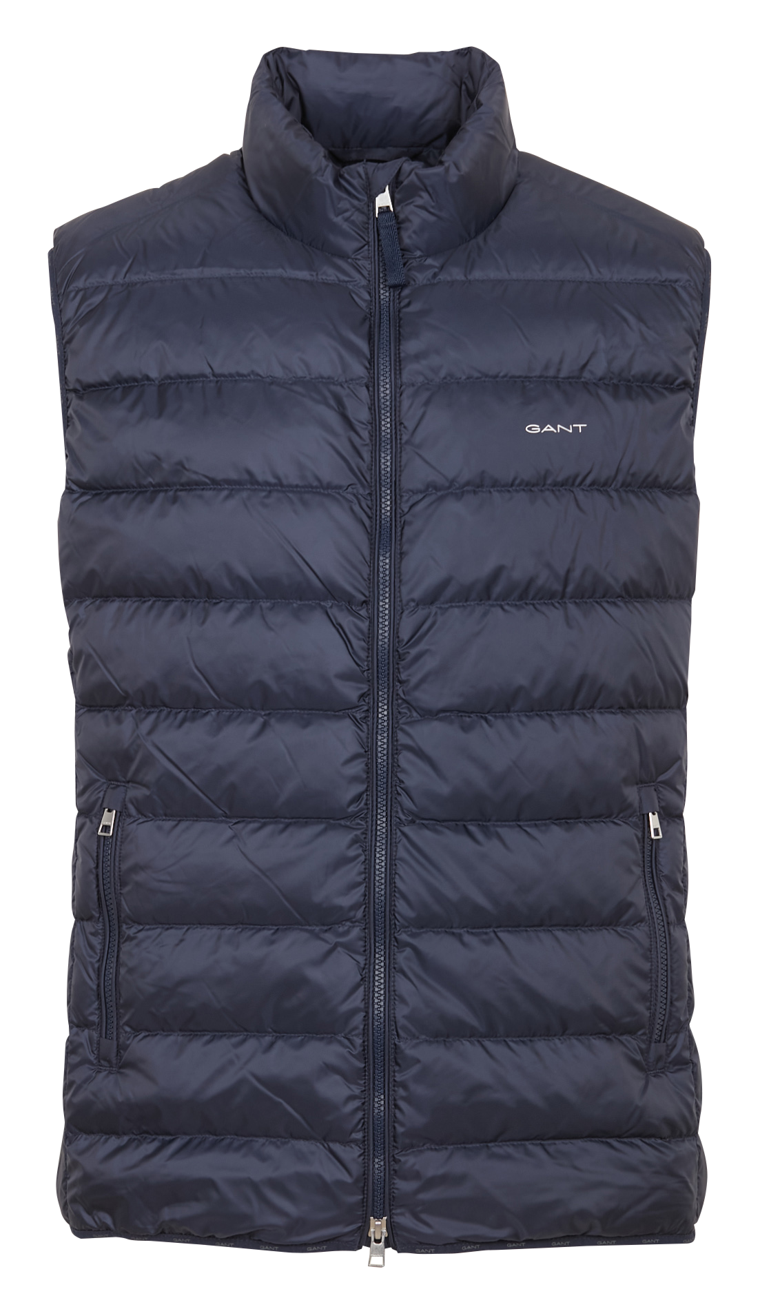 Quilted padded gilet GANT Blue