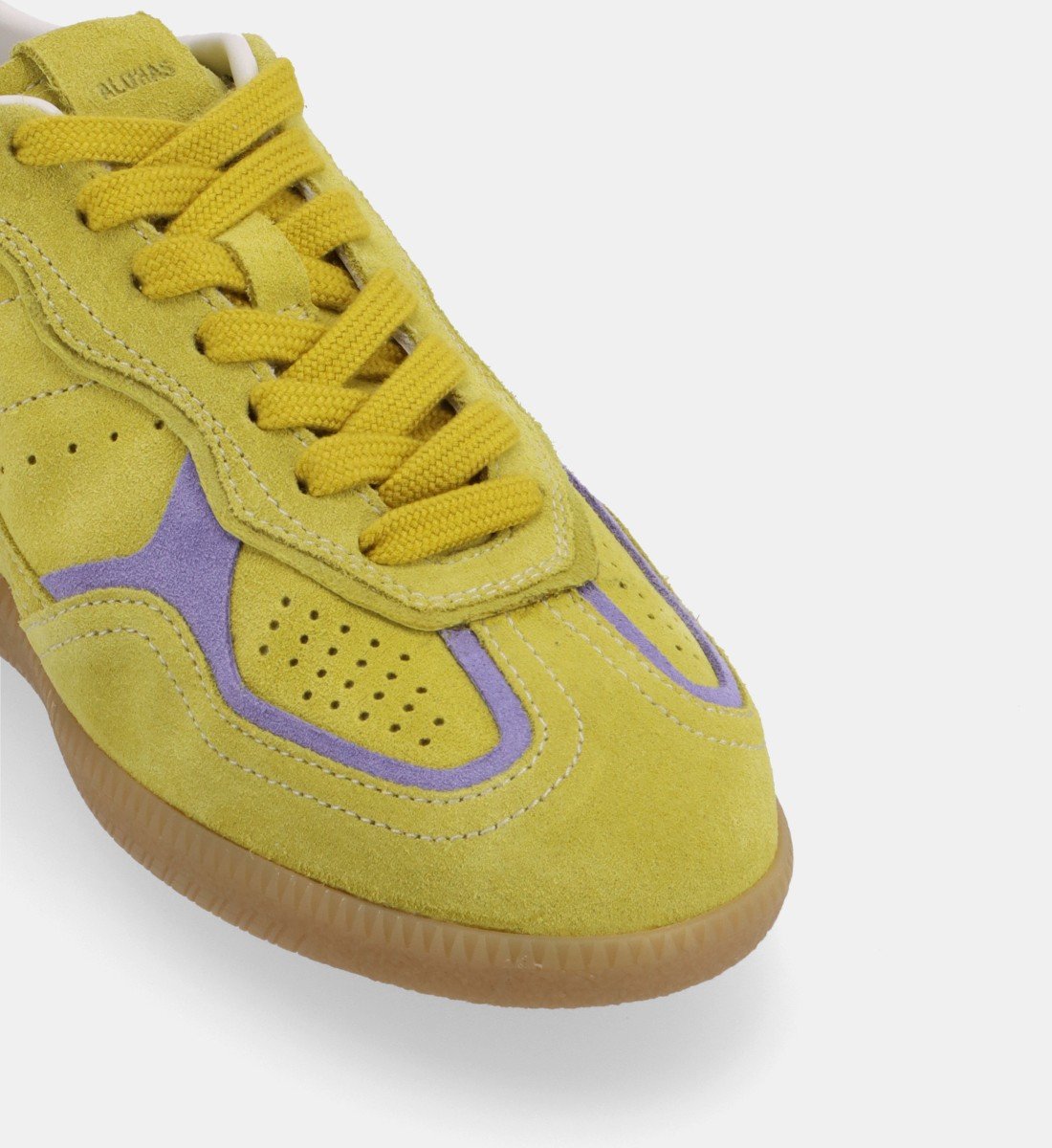 Low-top suede sneakers ALOHAS Green