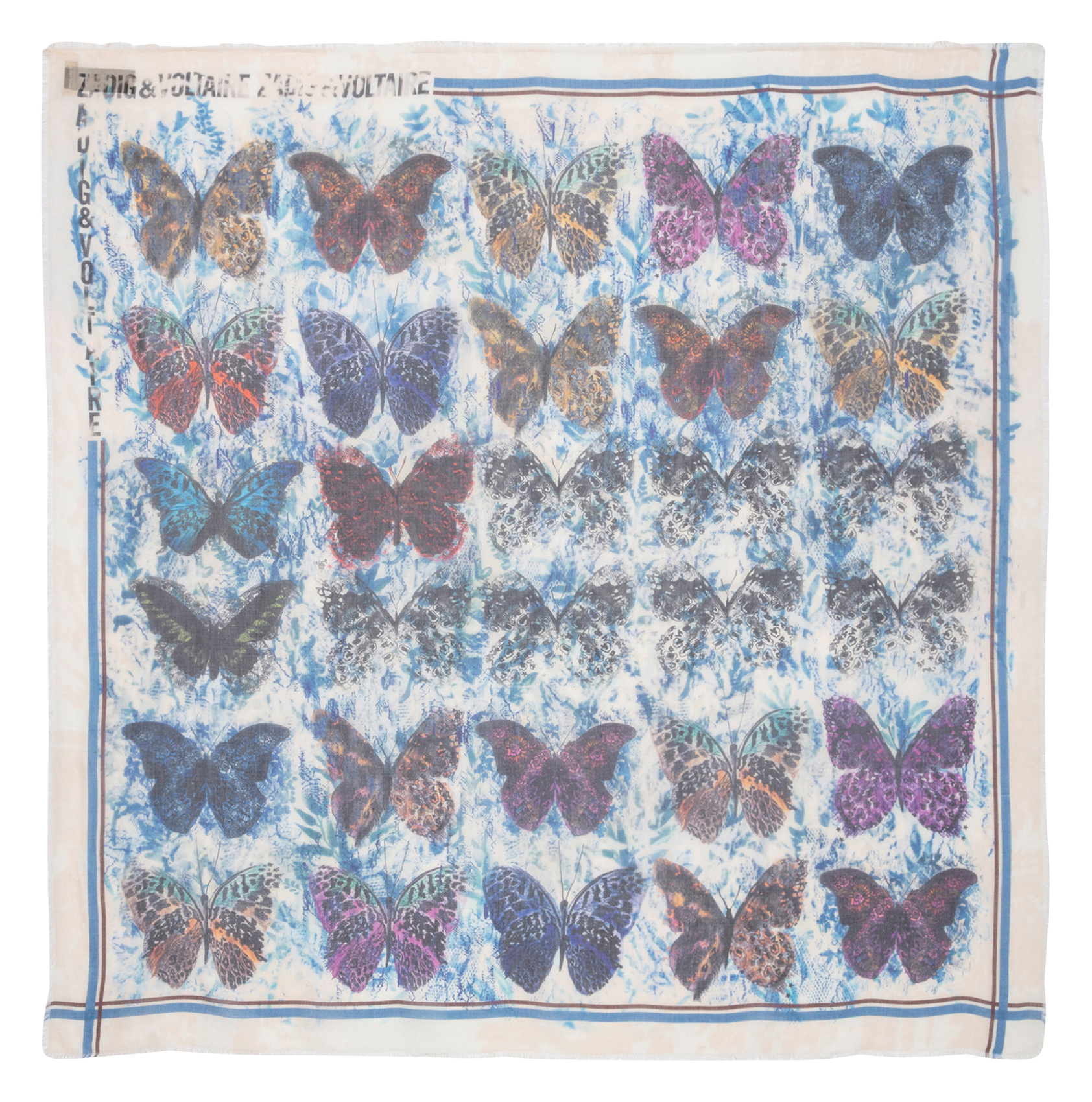 - 86 x 182 cm. ZADIG&VOLTAIRE Blue