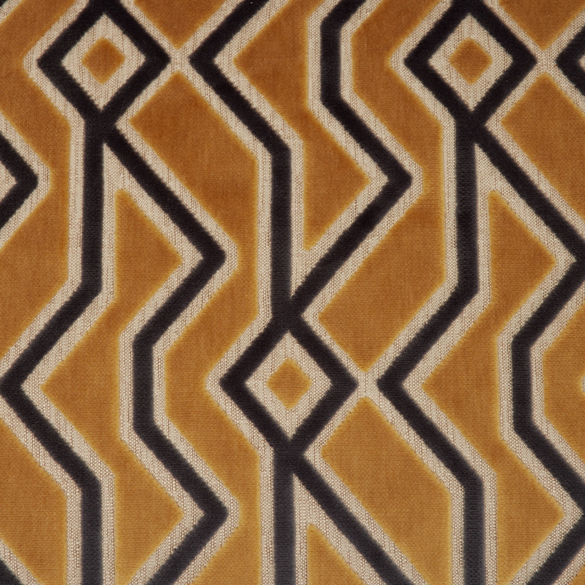 KUMBO - Linen cushion cover MADURA Yellow