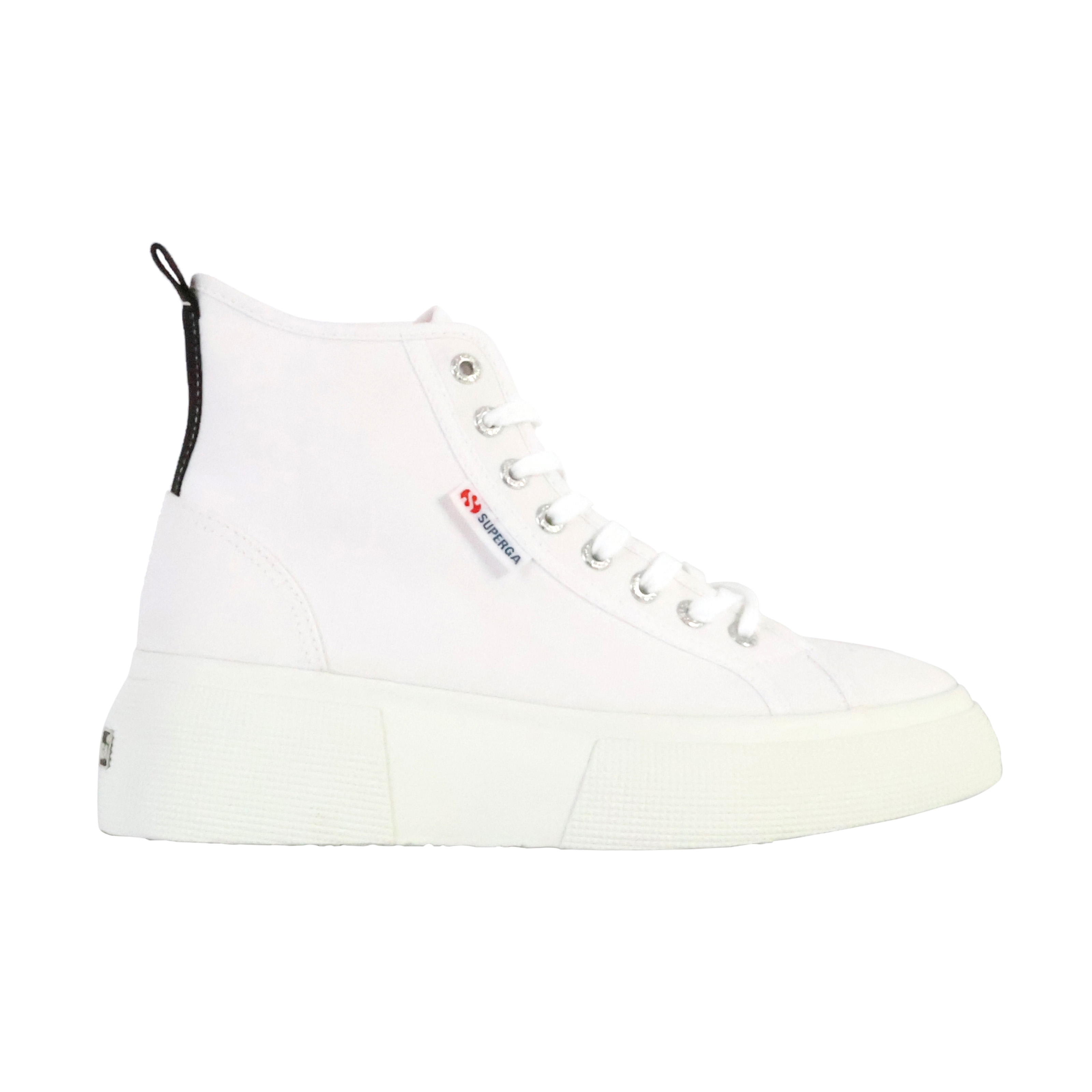 Superga Bubble Mid lace-up high-top sneakers SUPERGA White