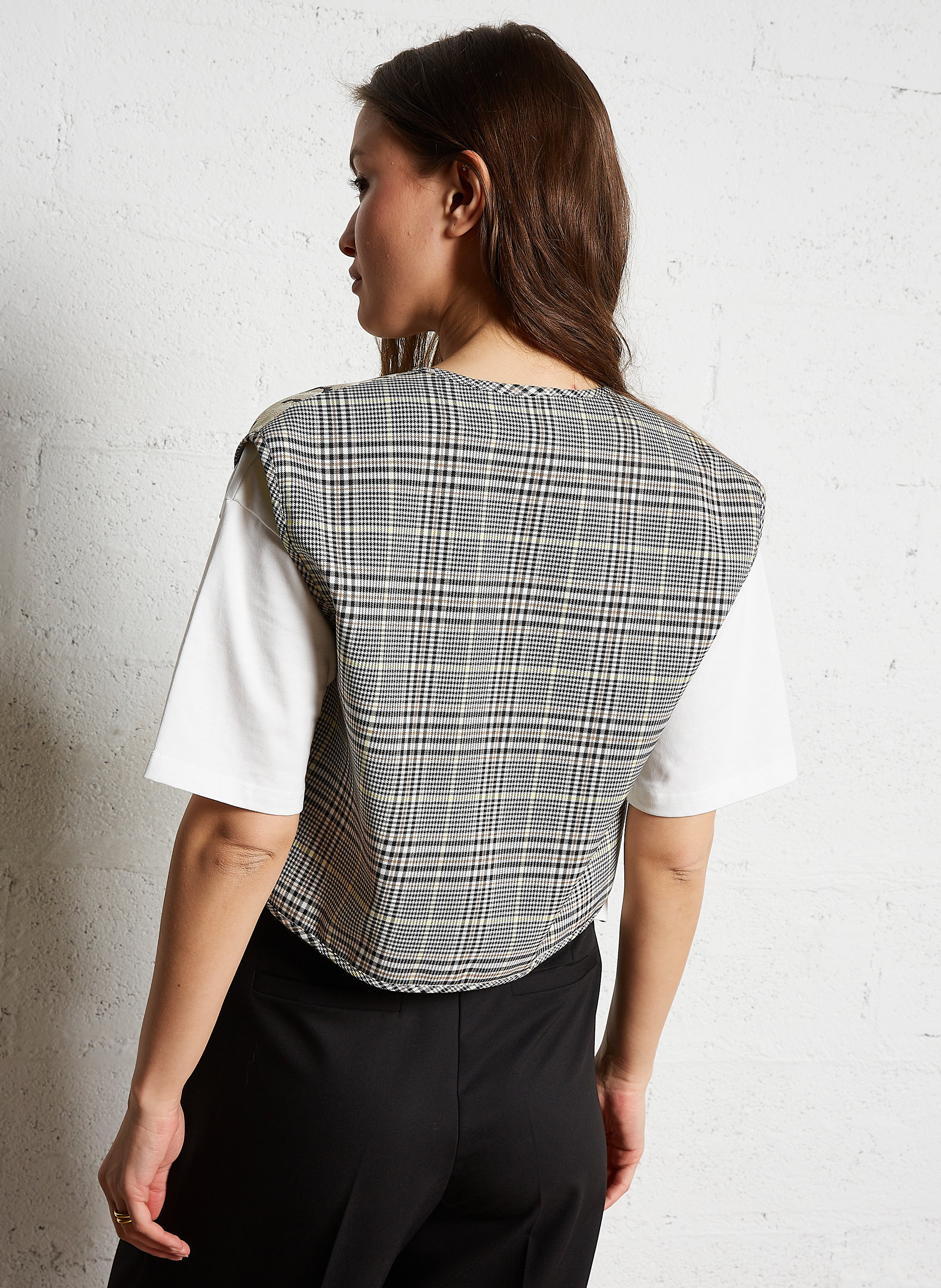 Sleeveless printed cardigan IMPERIAL Multicolored