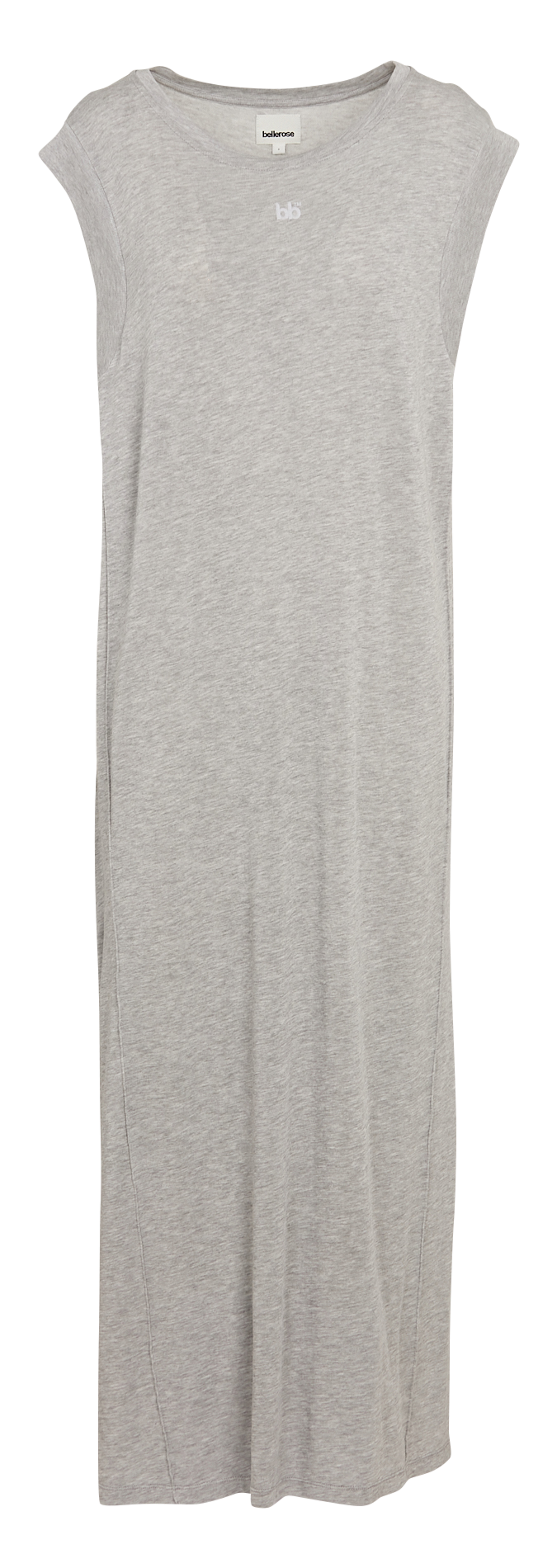 Sleeveless loose-fitting long dress BELLEROSE Grey