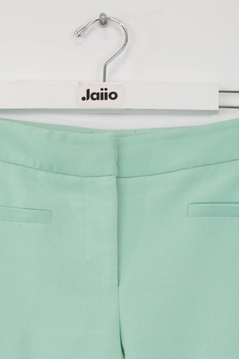 Green straight-leg pants TARA JARMON - Seconde Main Green
