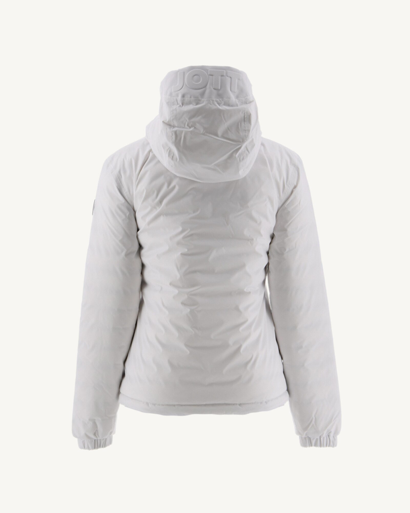 Reversible hooded puffer jacket JOTT White