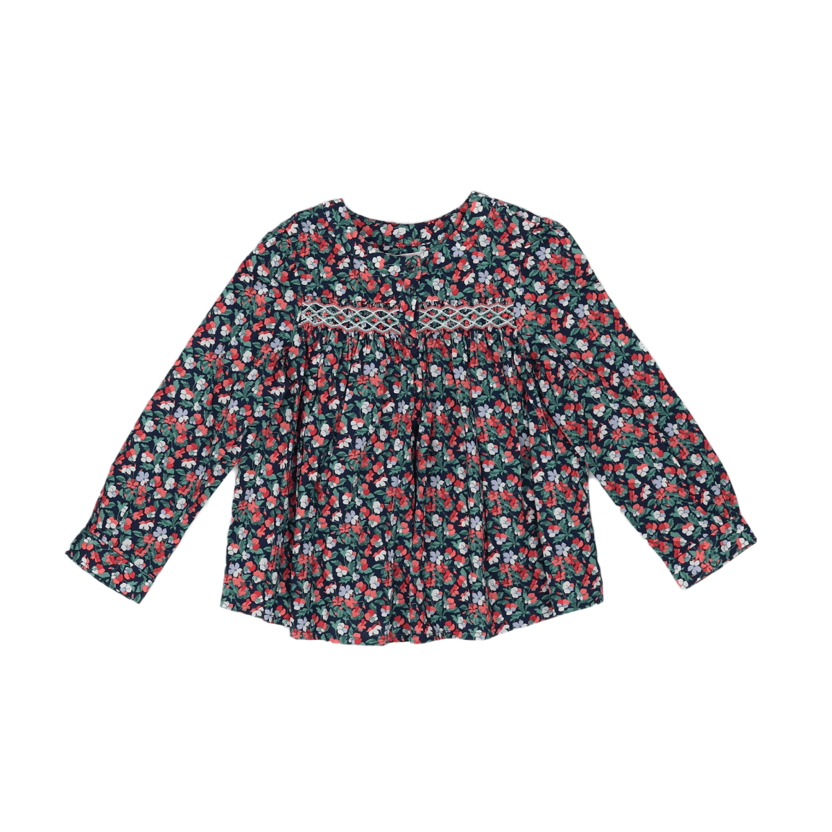 Multicolored child's blouse - 4 years BONPOINT - Seconde Main Multicolored