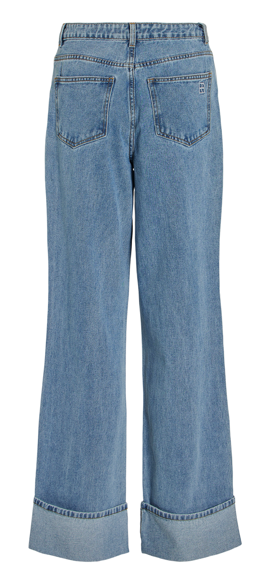 Straight cotton-blend shorts ROUGE EDIT Blue