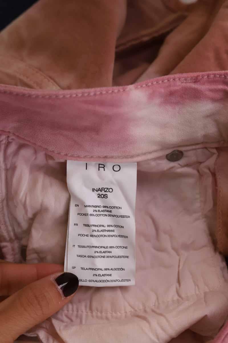 Cotton mini shorts IRO - Seconde Main Pink