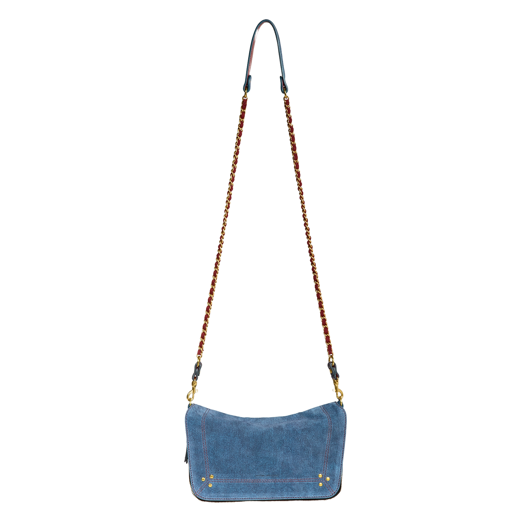 Denim shoulder bag JEROME DREYFUSS Blue