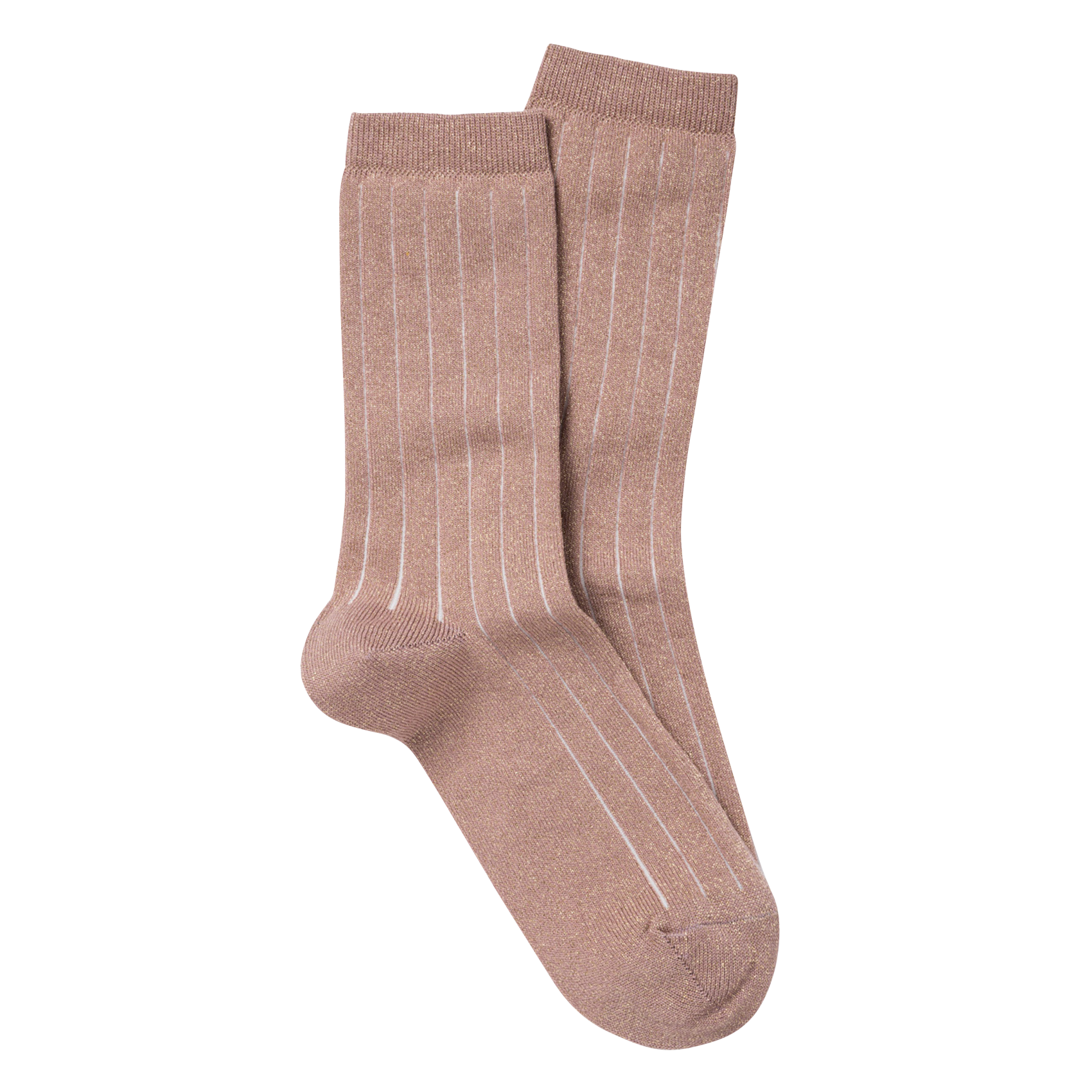 Glossy cotton-blend socks ROYALTIES Pink