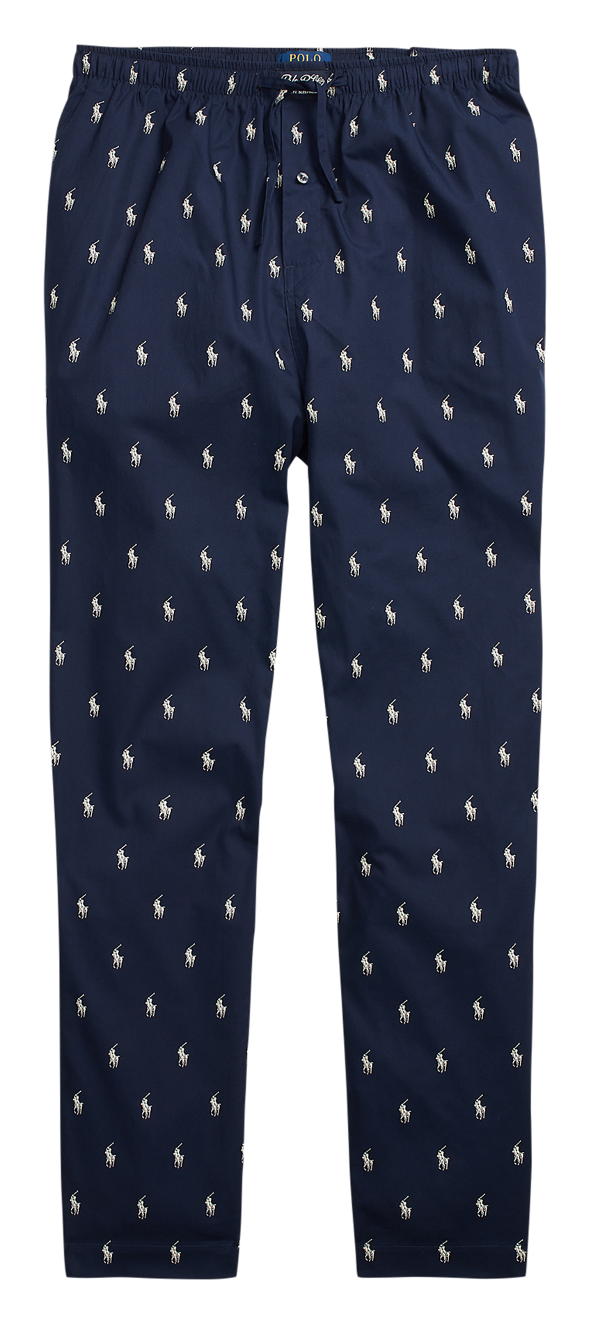 Gerade geschnittene Baumwollhose POLO RALPH LAUREN Blau