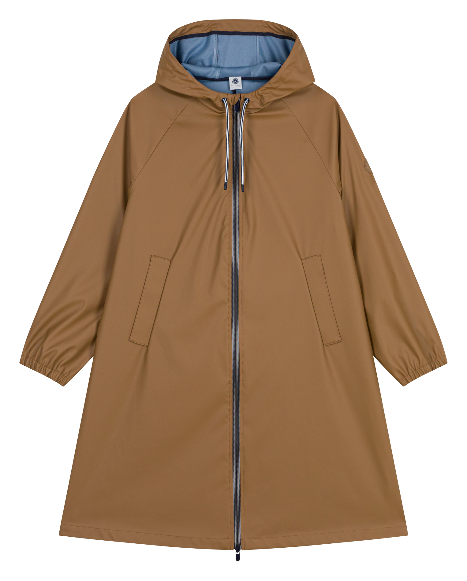 Coupe vent à cauche PETIT BATEAU Marron