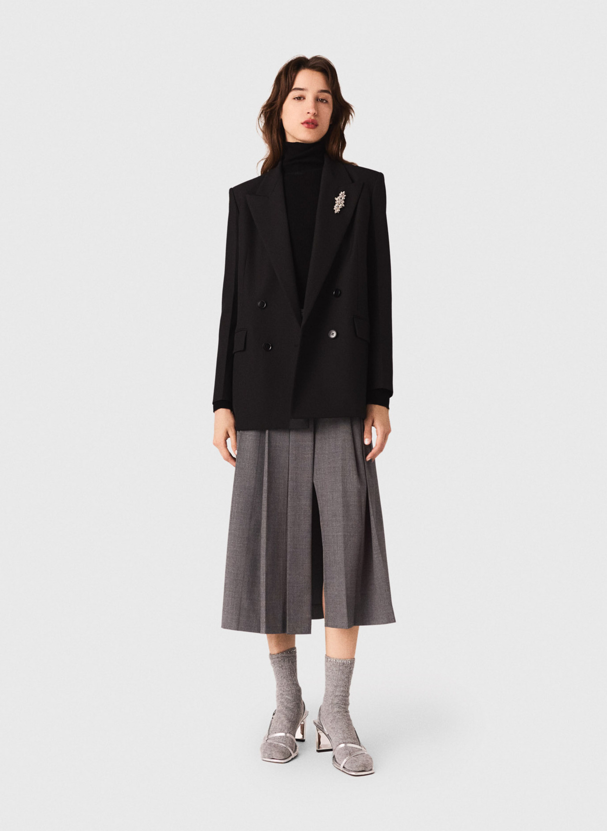 Veste de tailleur  MAJE Noir