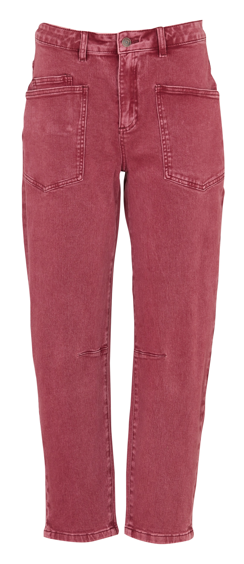 Jean slim en coton mélangé MKT Rouge