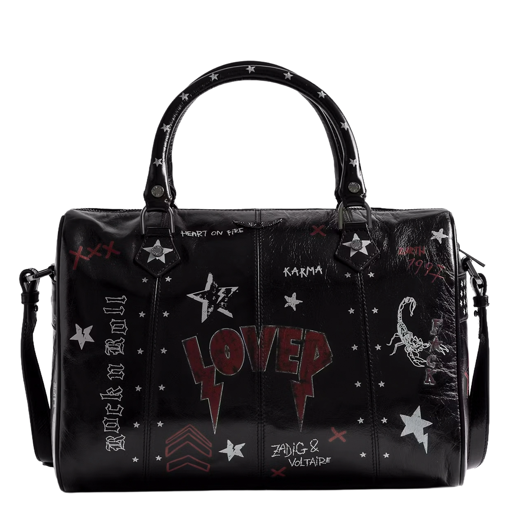 A-line leather skirt ZADIG&VOLTAIRE Black