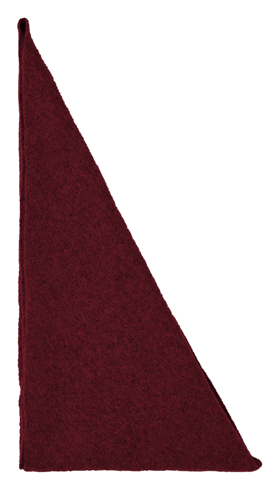 Echarpe en laine et cachemire SELECTED Prune