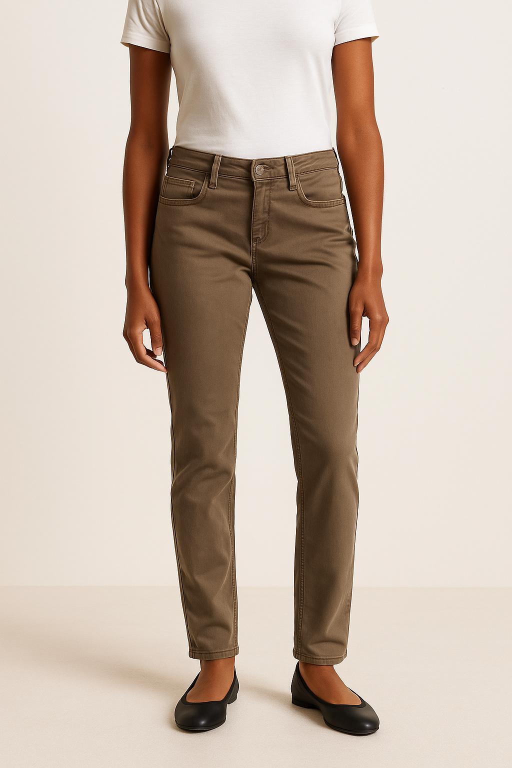 PANTS COMPTOIR DES COTONNIERS - Seconde main Green