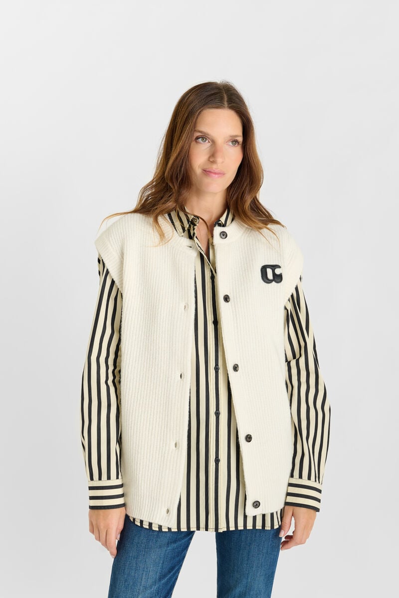 Cardigan LE TEMPS DES CERISES White