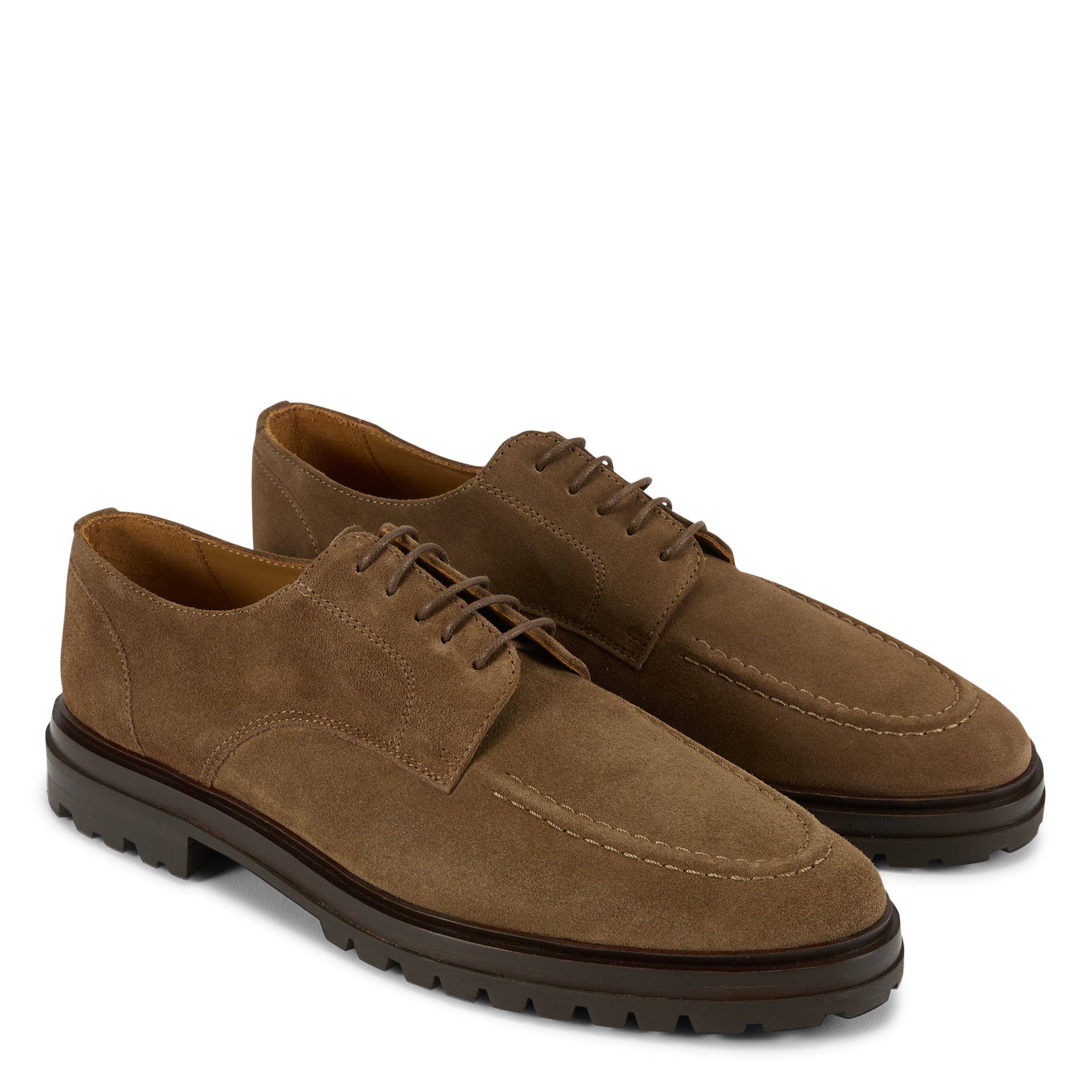 Derbies en cuir BOBBIES Marron