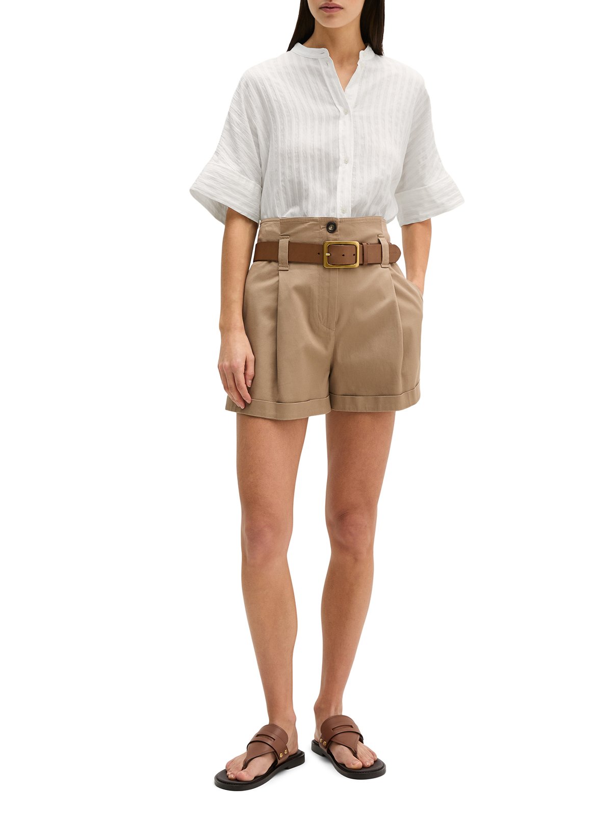 Chemise droite col mao  MARC O'POLO Multicolore