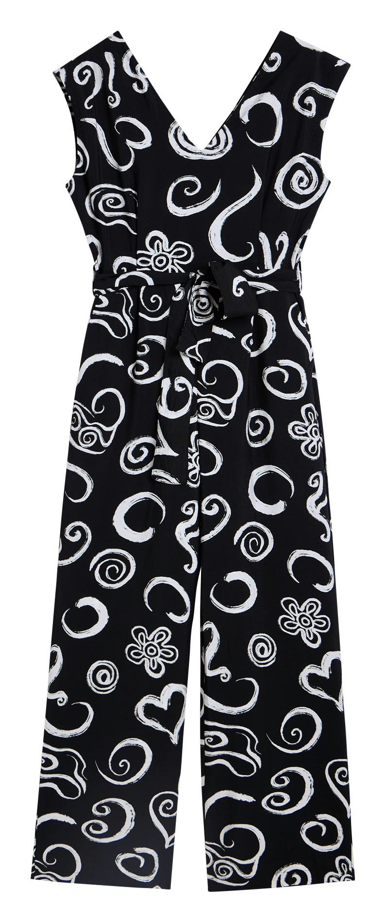 Printed jumpsuit DESIGUAL Black