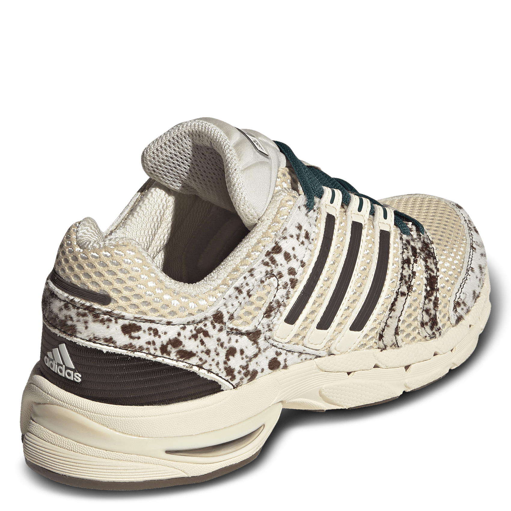 Geweven leren sneakers ADIDAS Wit