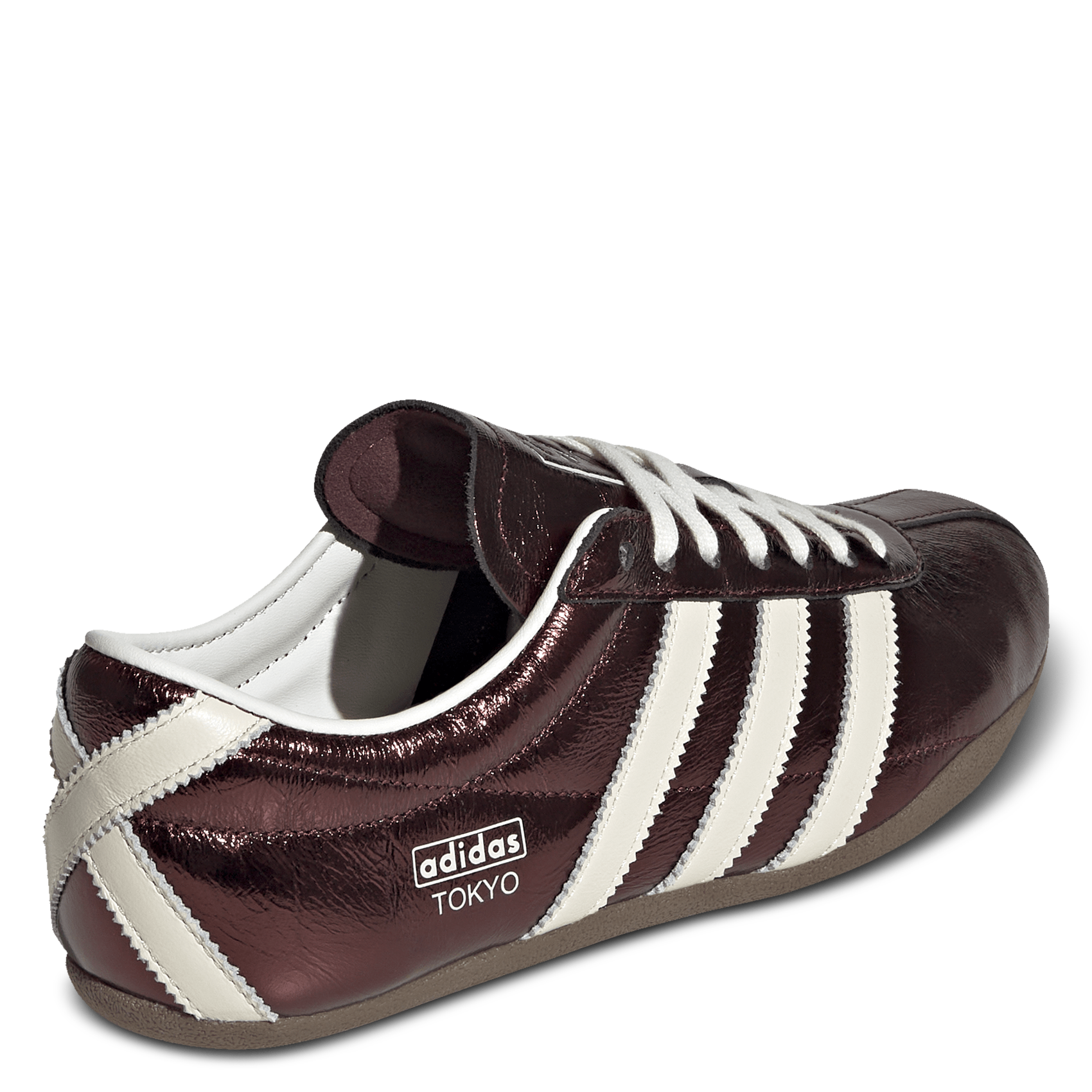 Baskets basses métallisées ADIDAS Marron