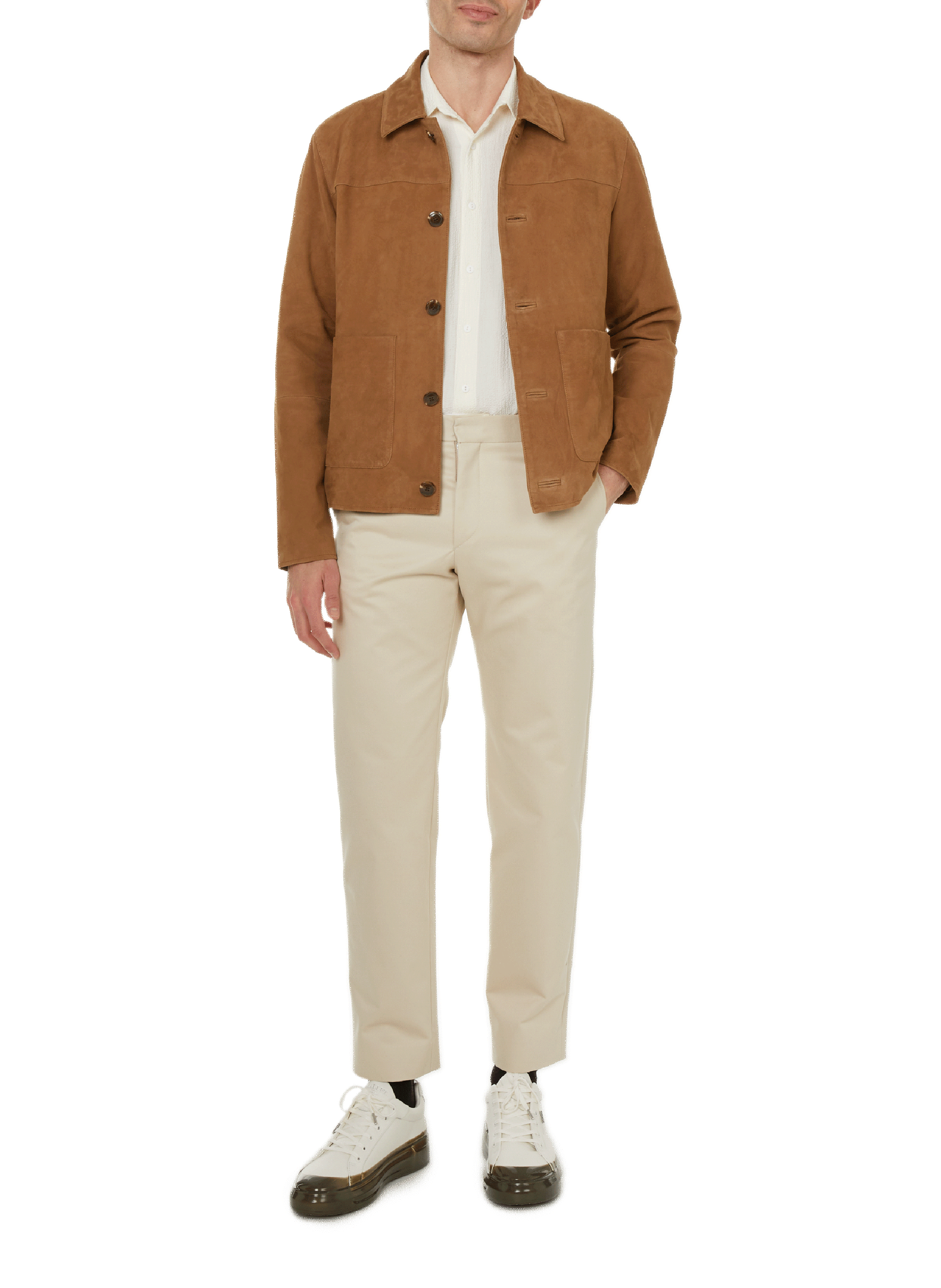 Cotton Alene Pants by HMD. | Beige SAISON 1865 Men