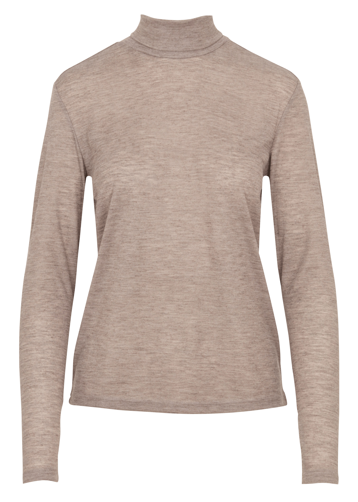 Lange mouwen coltrui T-shirt HOD PARIS Beige