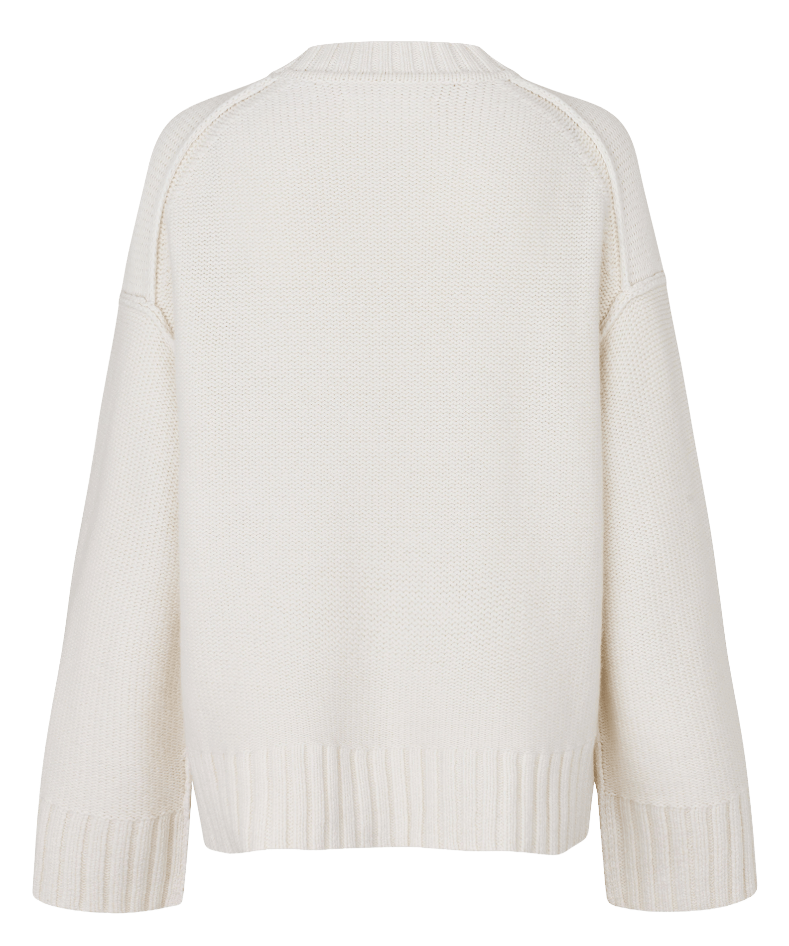 Pull droit en laine mélangée SAMSOE SAMSOE Blanc