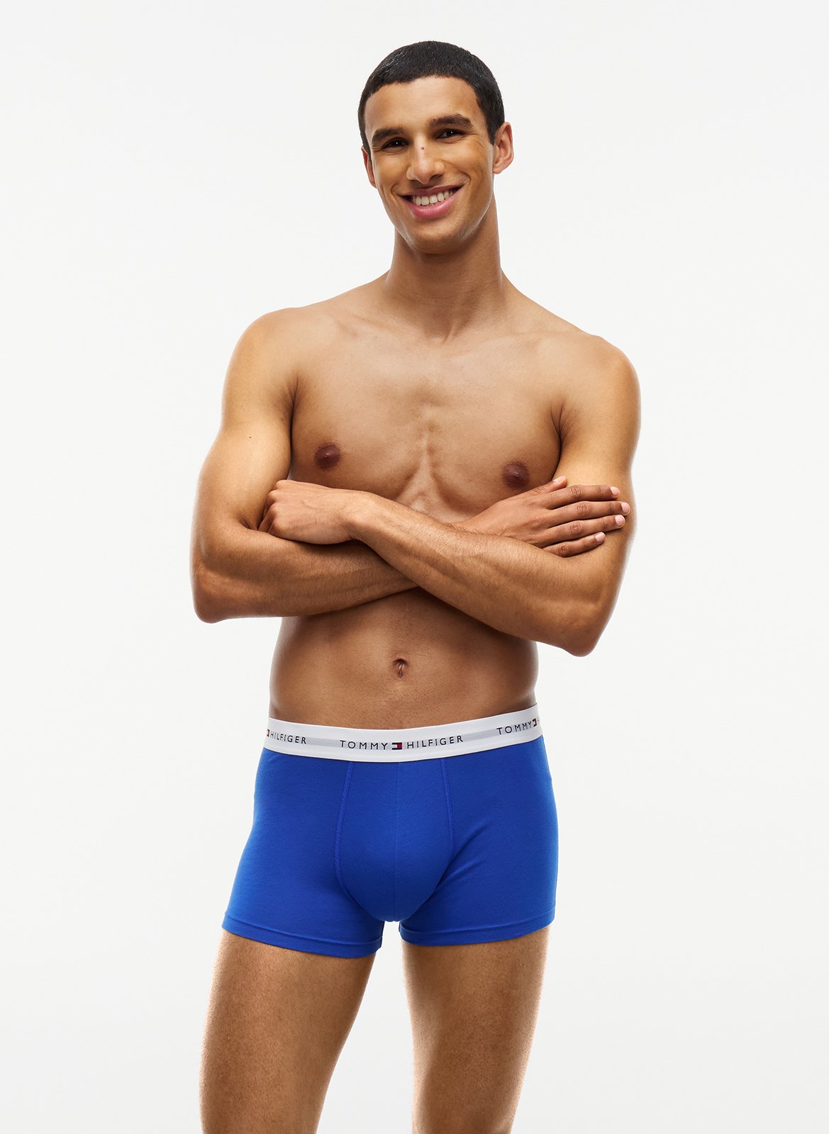 Setje met 3 boxershorts | katoenblend TOMMY HILFIGER Rood