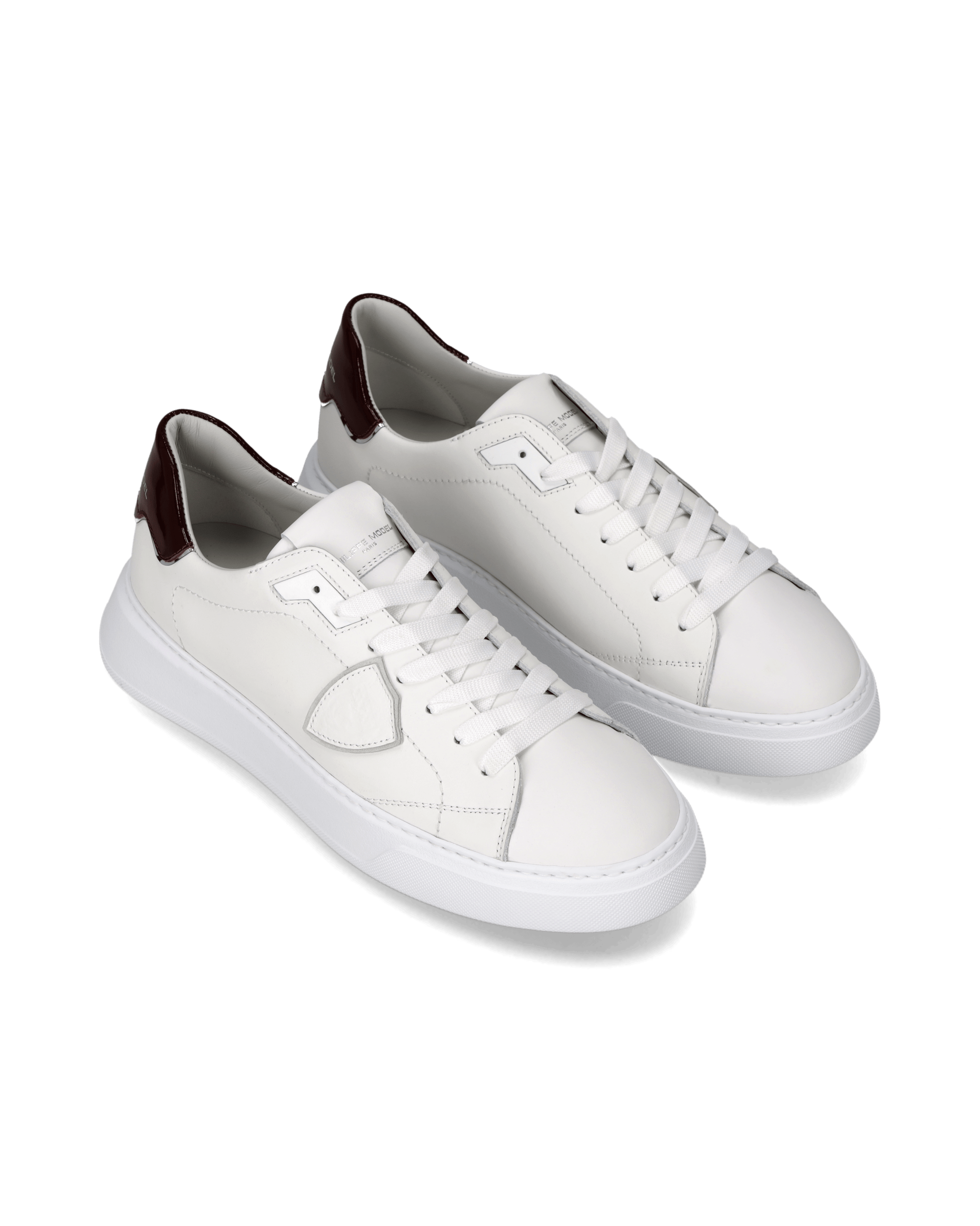 Tennis Temple Sneakers. PHILIPPE MODEL White