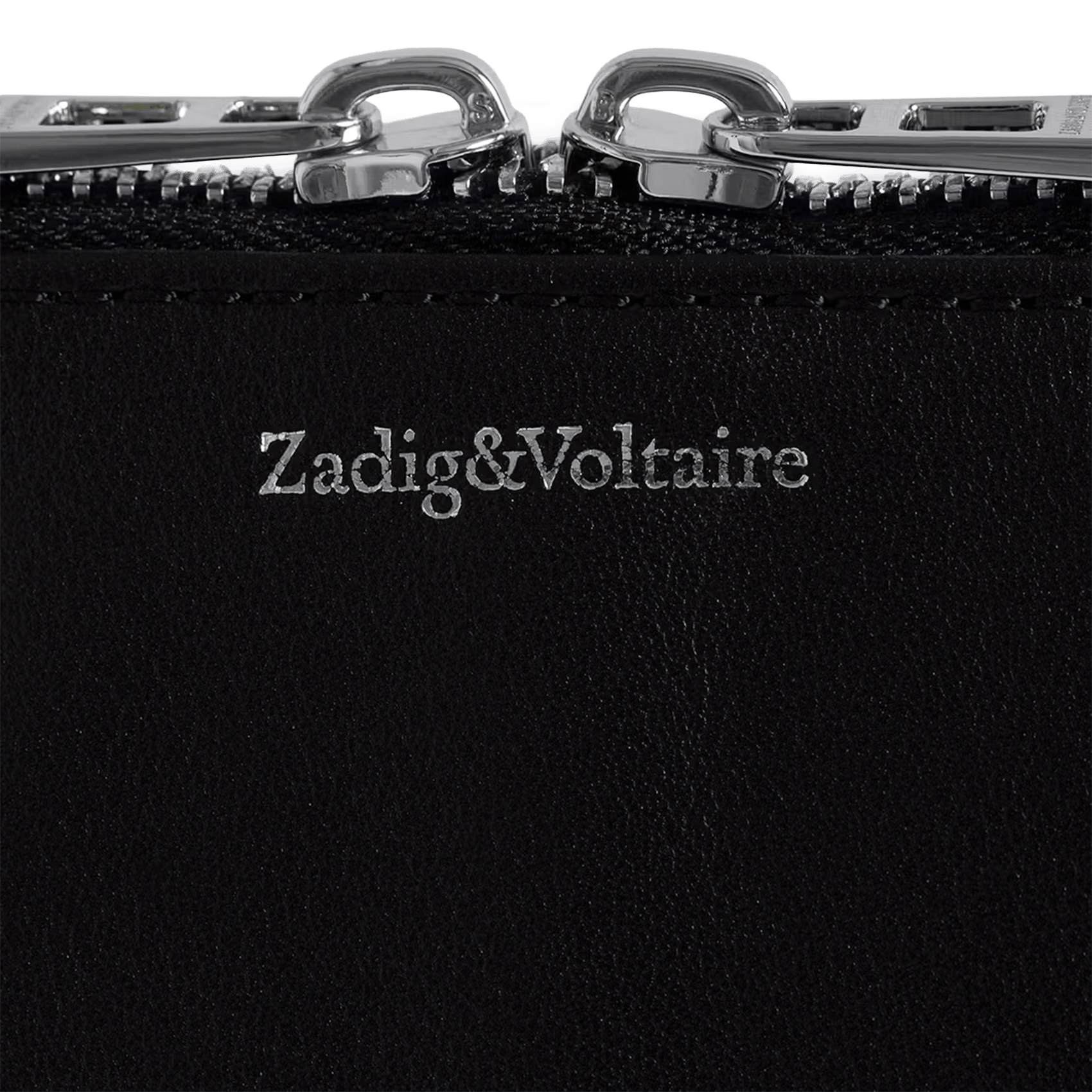 Handtas van leer ZADIG&VOLTAIRE Zwart