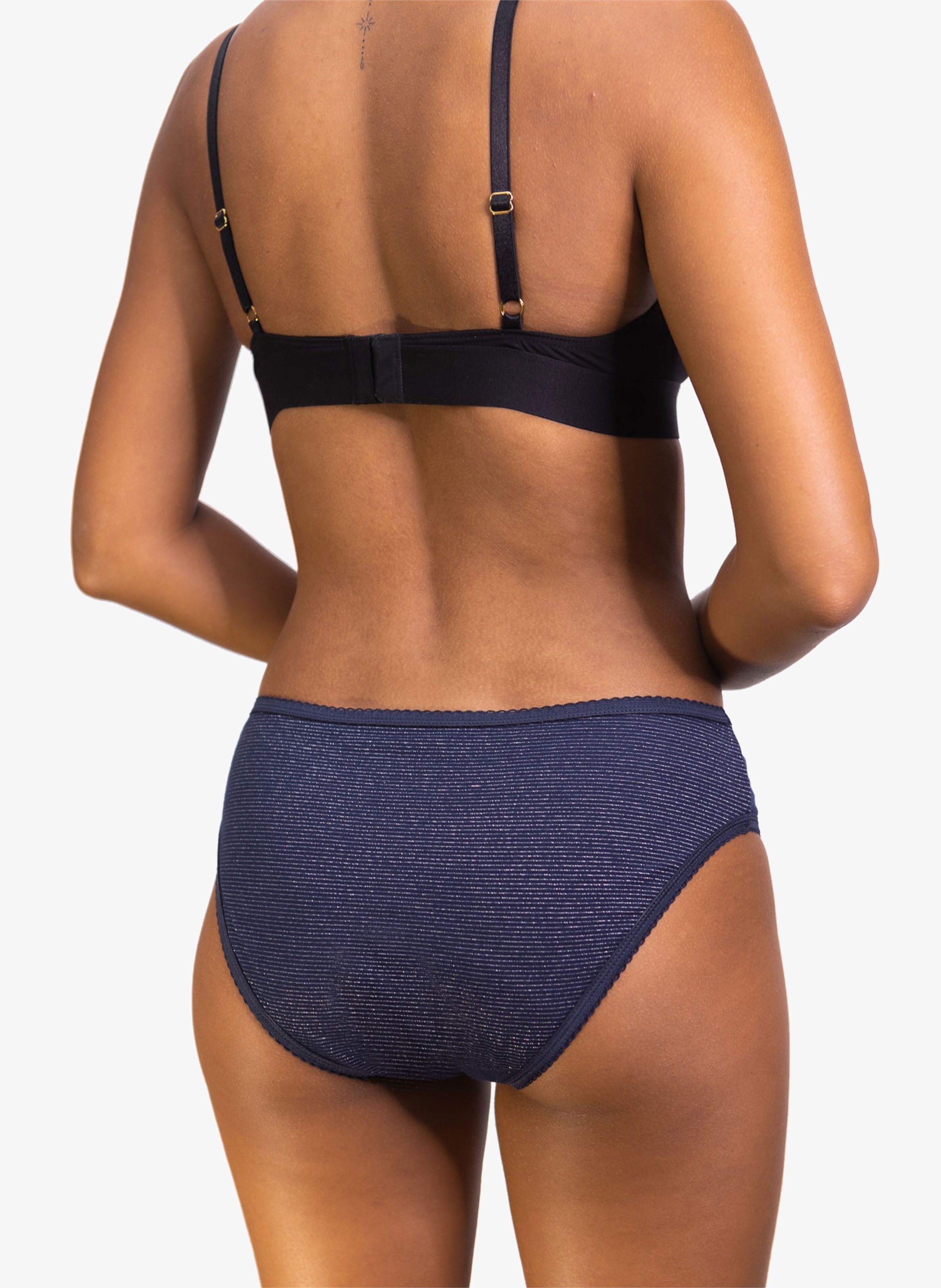 Menstruatieslip van biokatoen - normaal absorberend vermogen REJEANNE Blauw