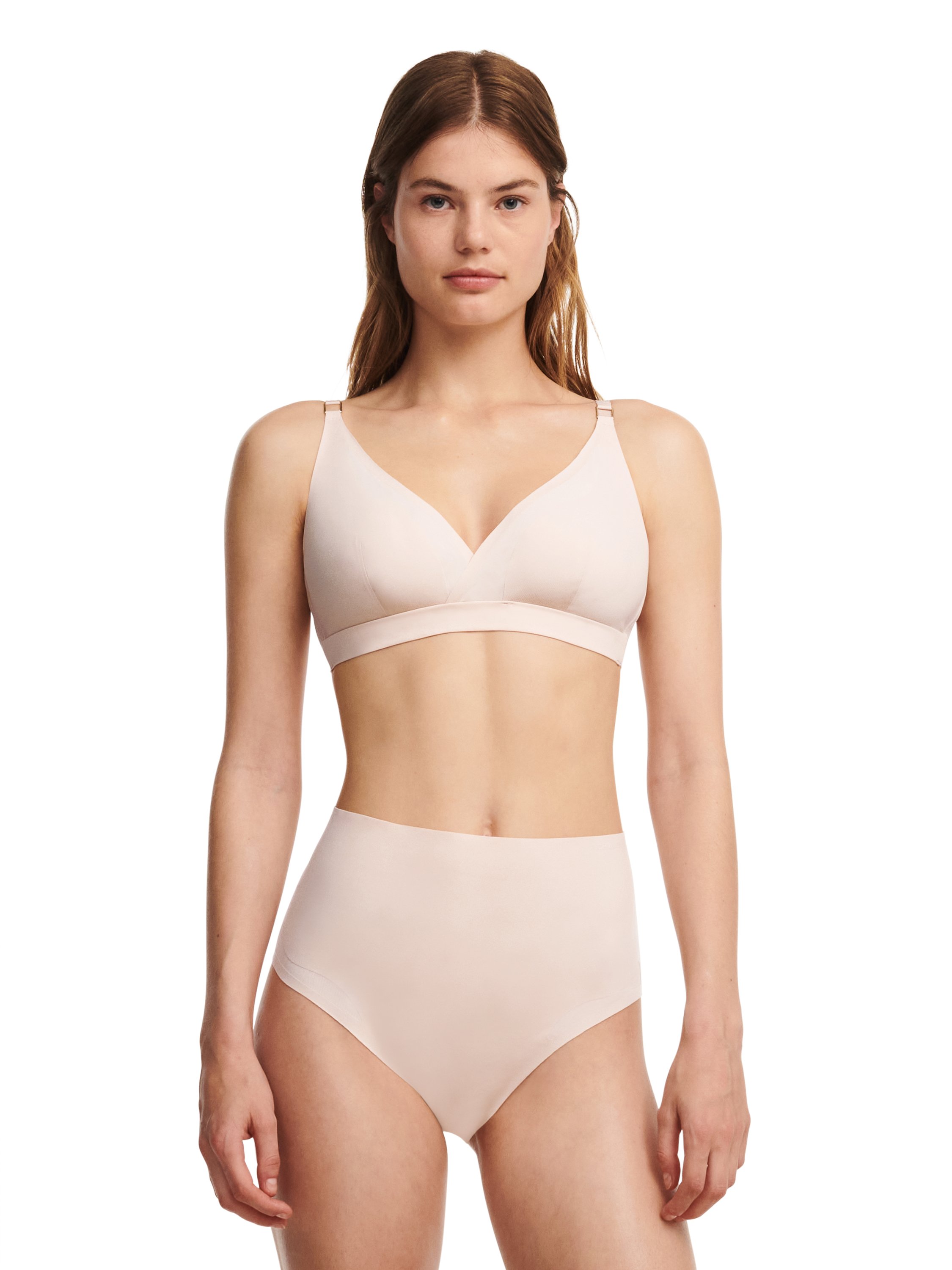 Non-wired triangle bra CHANTELLE Beige