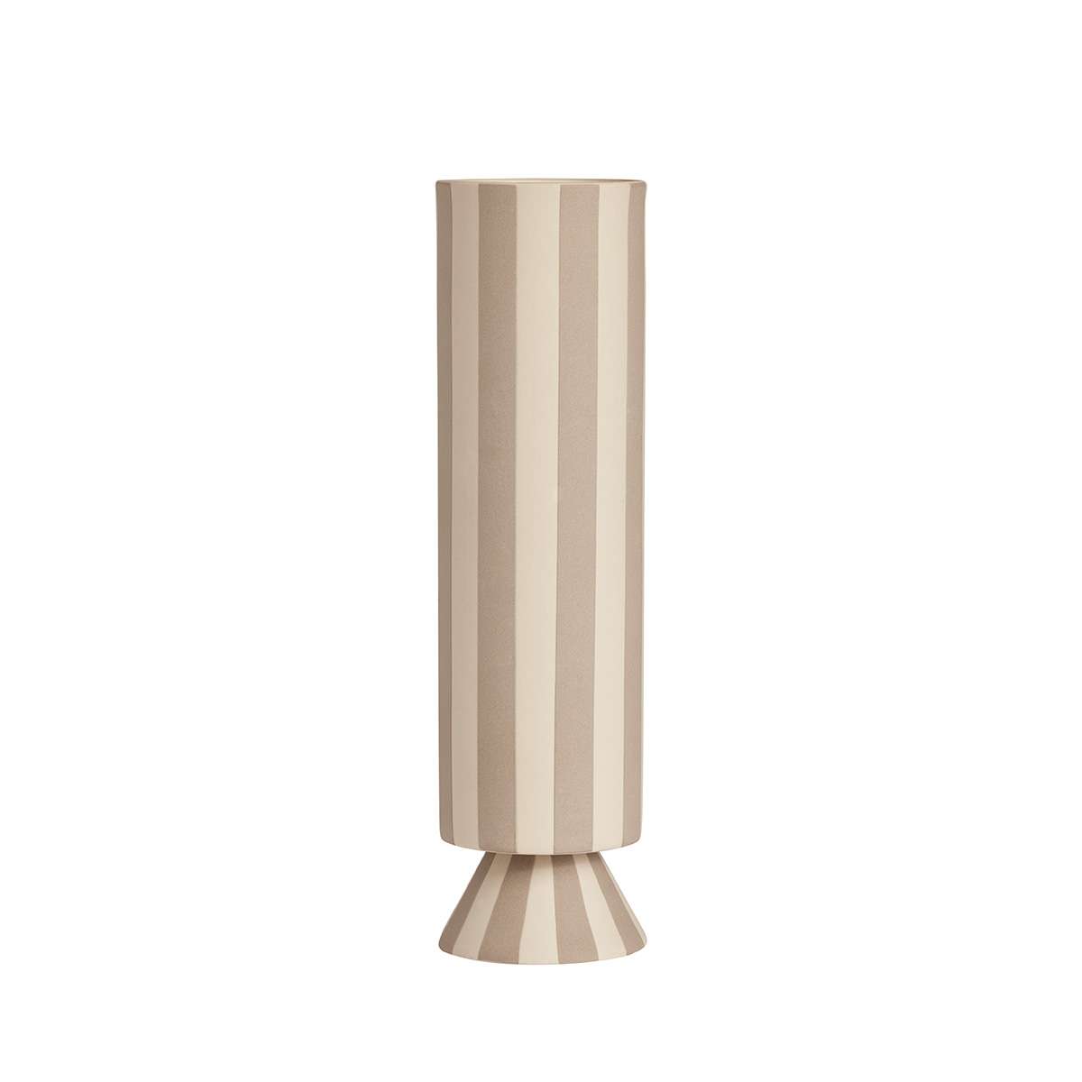 Stoneware vase OYOY LIVING DESIGN Beige