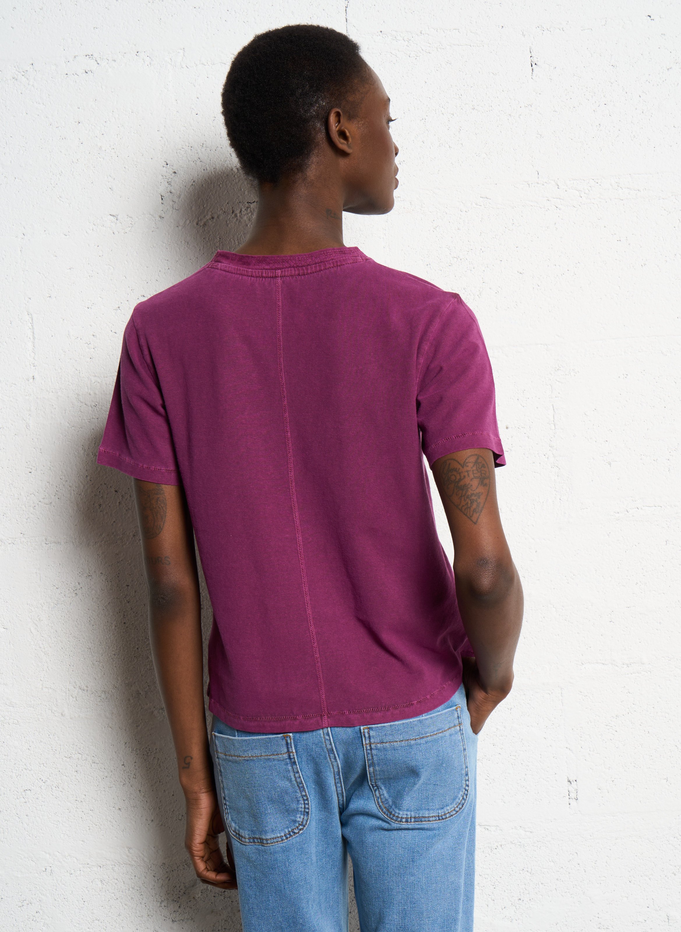 Cotton-blend straight jeans I CODE Blue