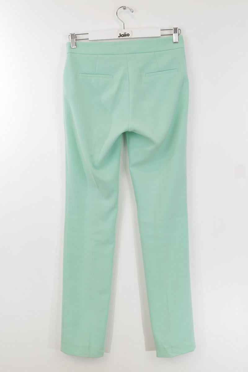 Green straight-leg pants TARA JARMON - Seconde Main Green