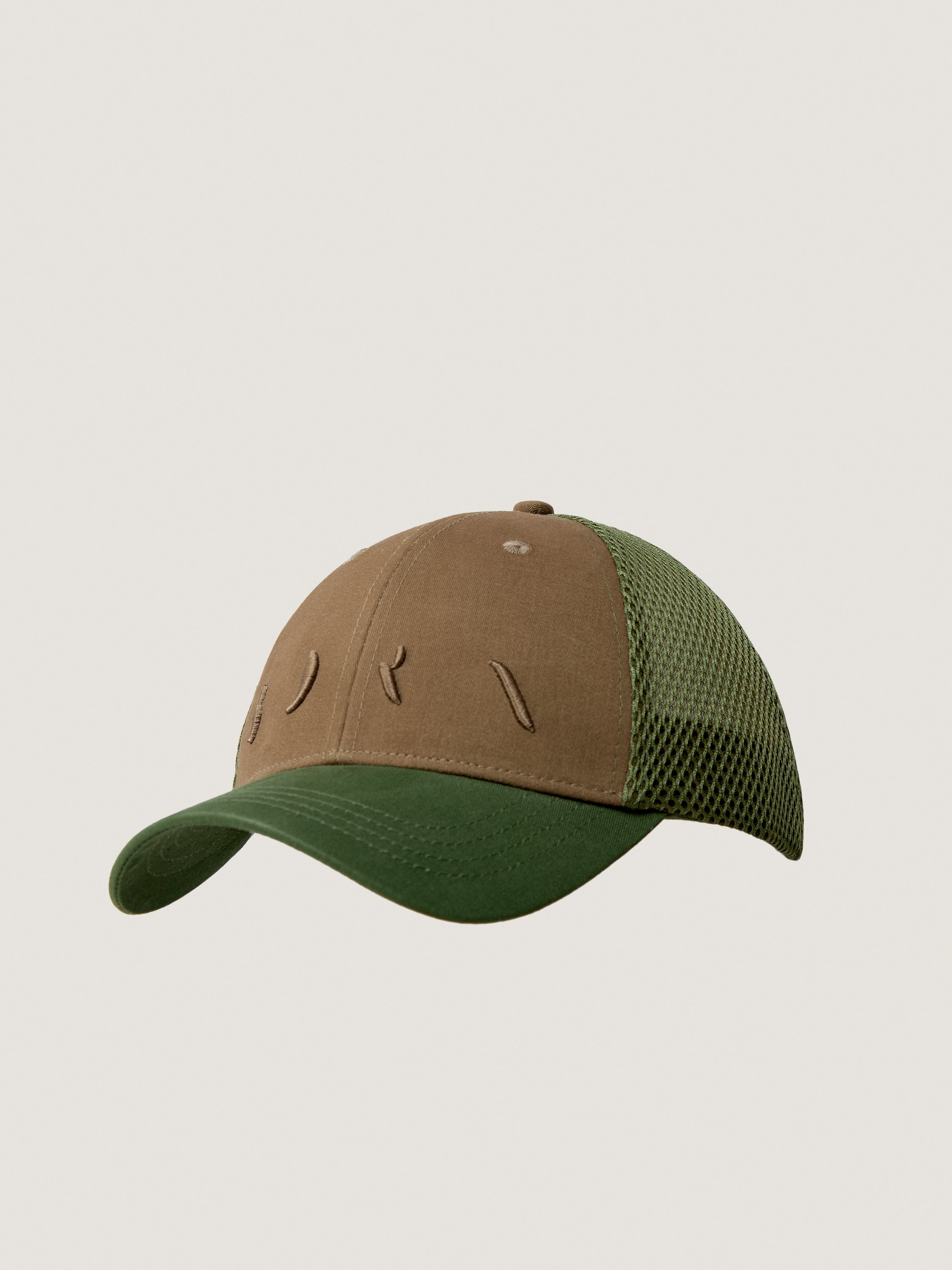 Cap with logo on the front BORN LIVING YOGA Green