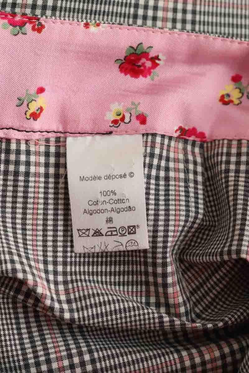 Cotton skirt KENZO - SECONDE MAIN Grey