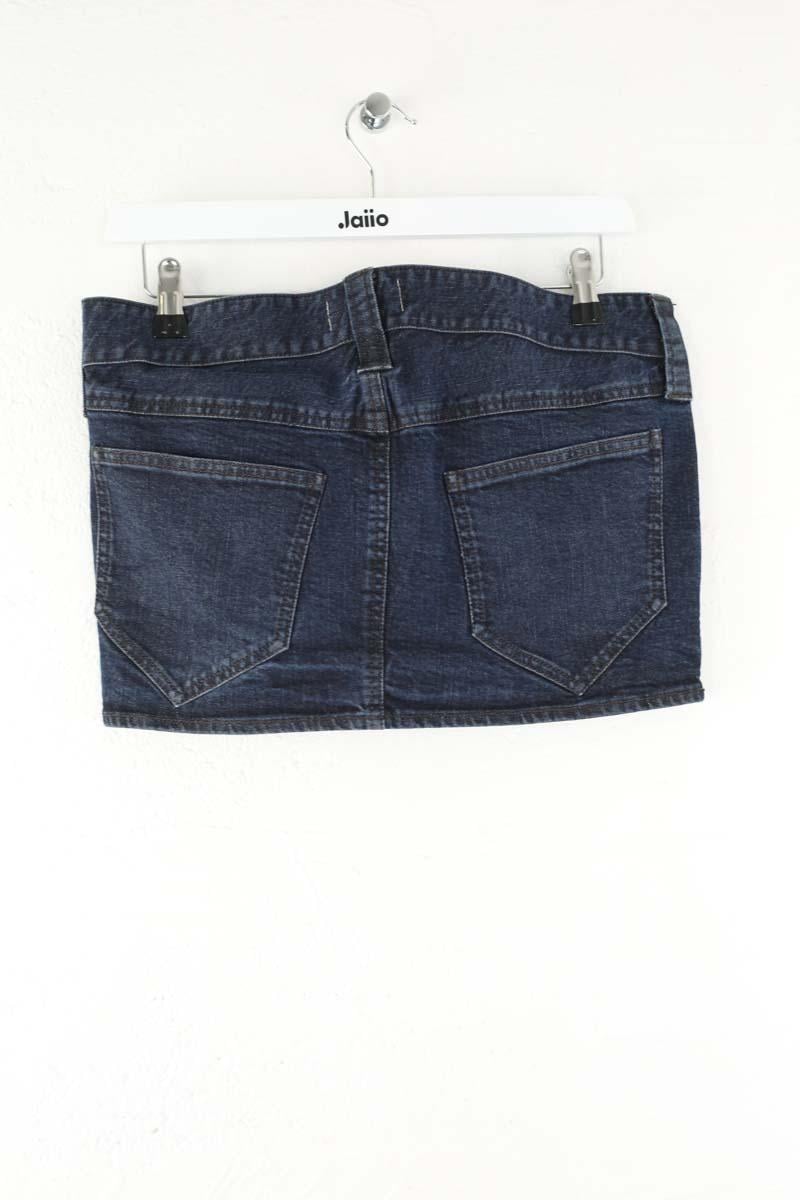 Cotton mini skirt ISABEL MARANT ÉTOILE - SECONDE MAIN Blue